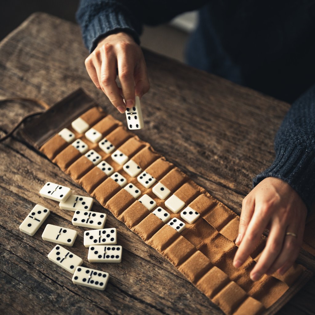 DOMINÓ, JUEGO DE DOMINÓ, REGALO HOMBRE