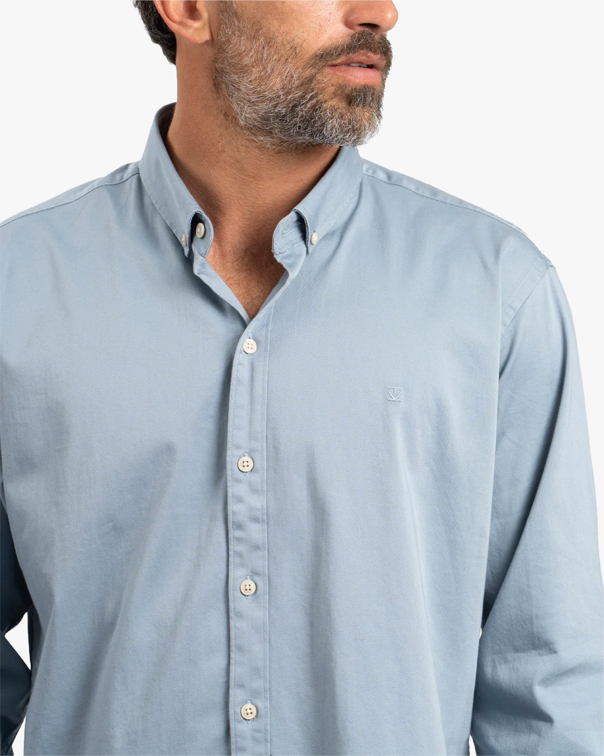 Camisa Drill Azul - Trauko