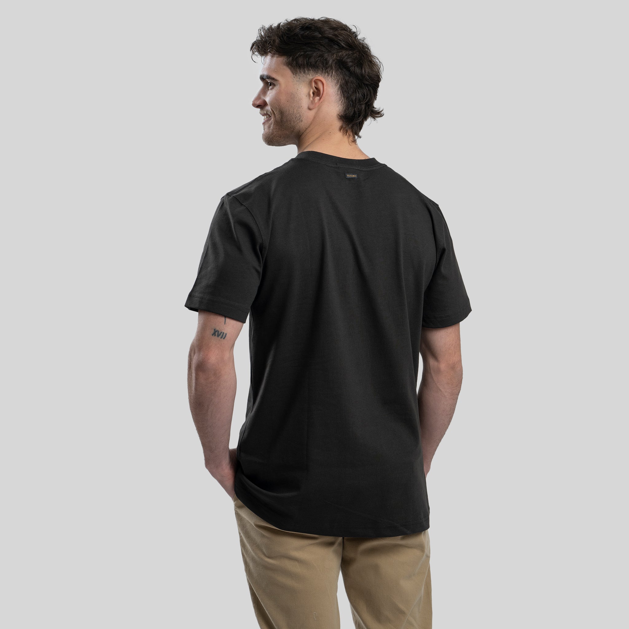 Polera Pima Black - Trauko