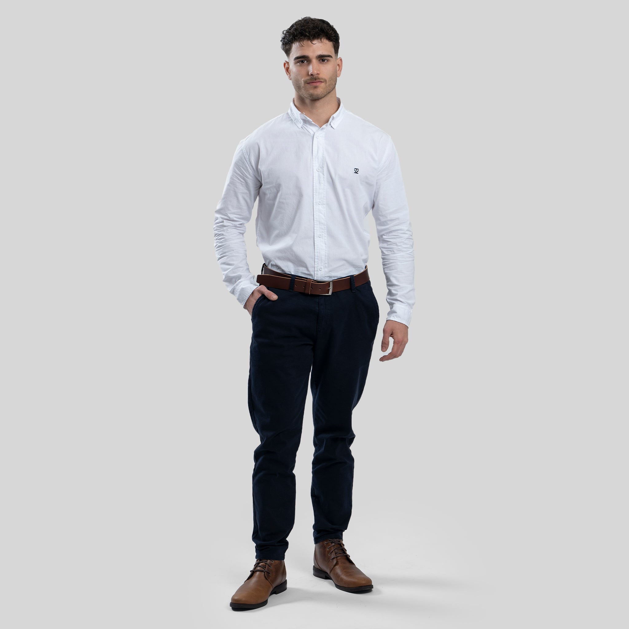 Camisa Oxford White - Trauko