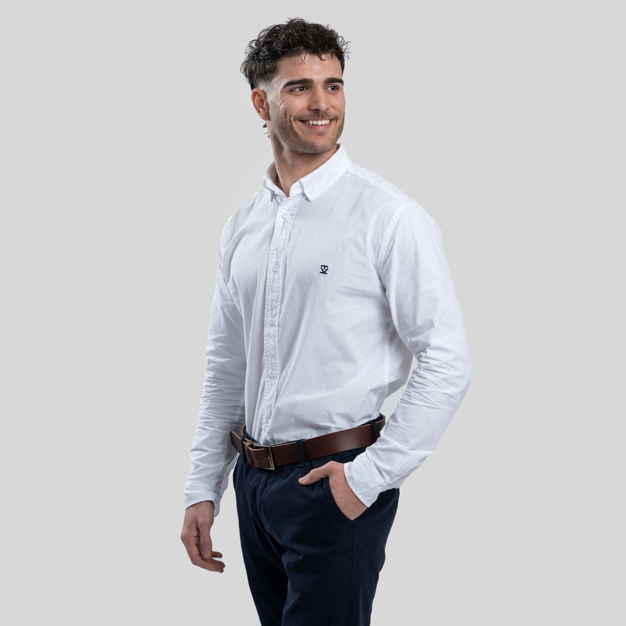 Camisa Oxford White - Trauko