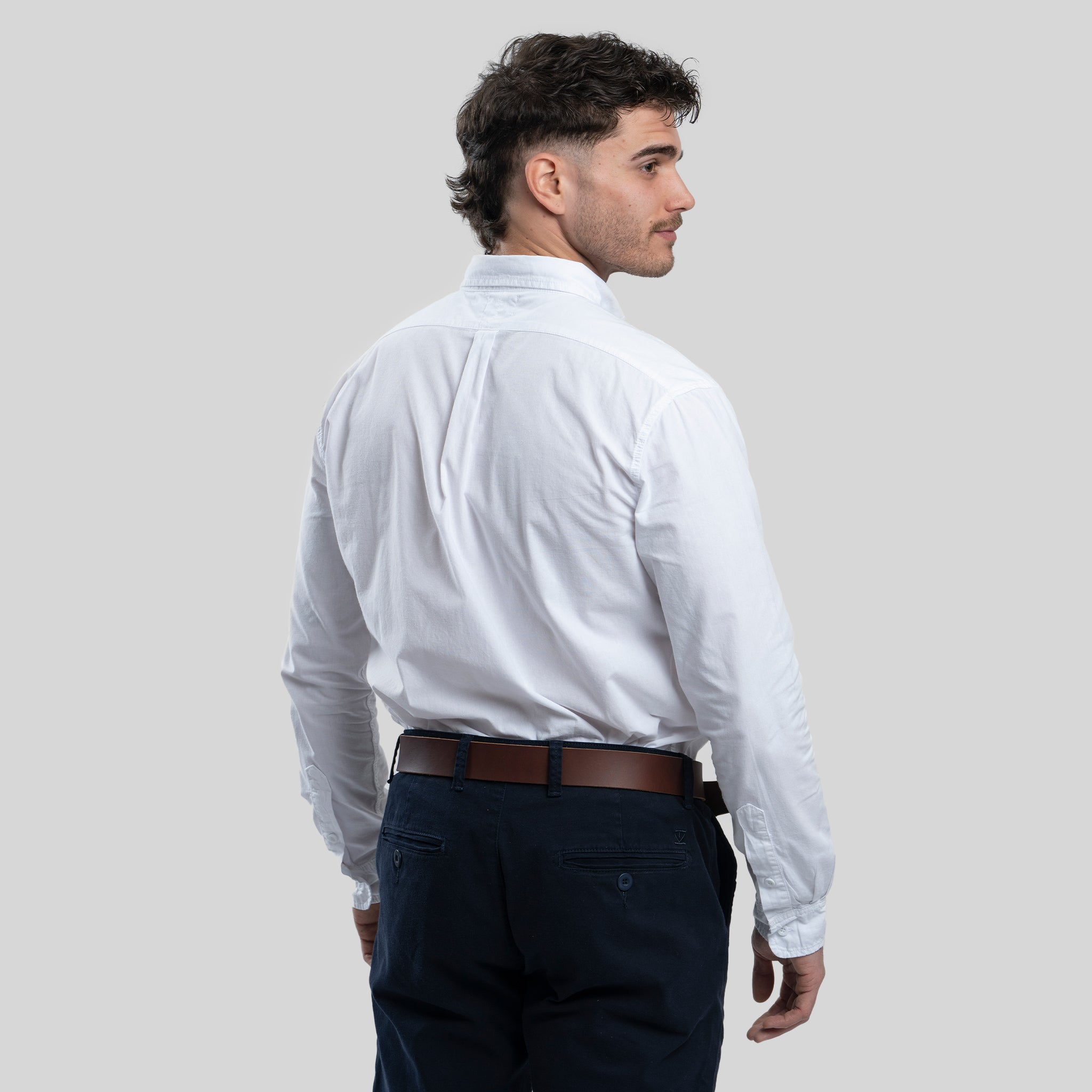 Camisa Oxford White - Trauko