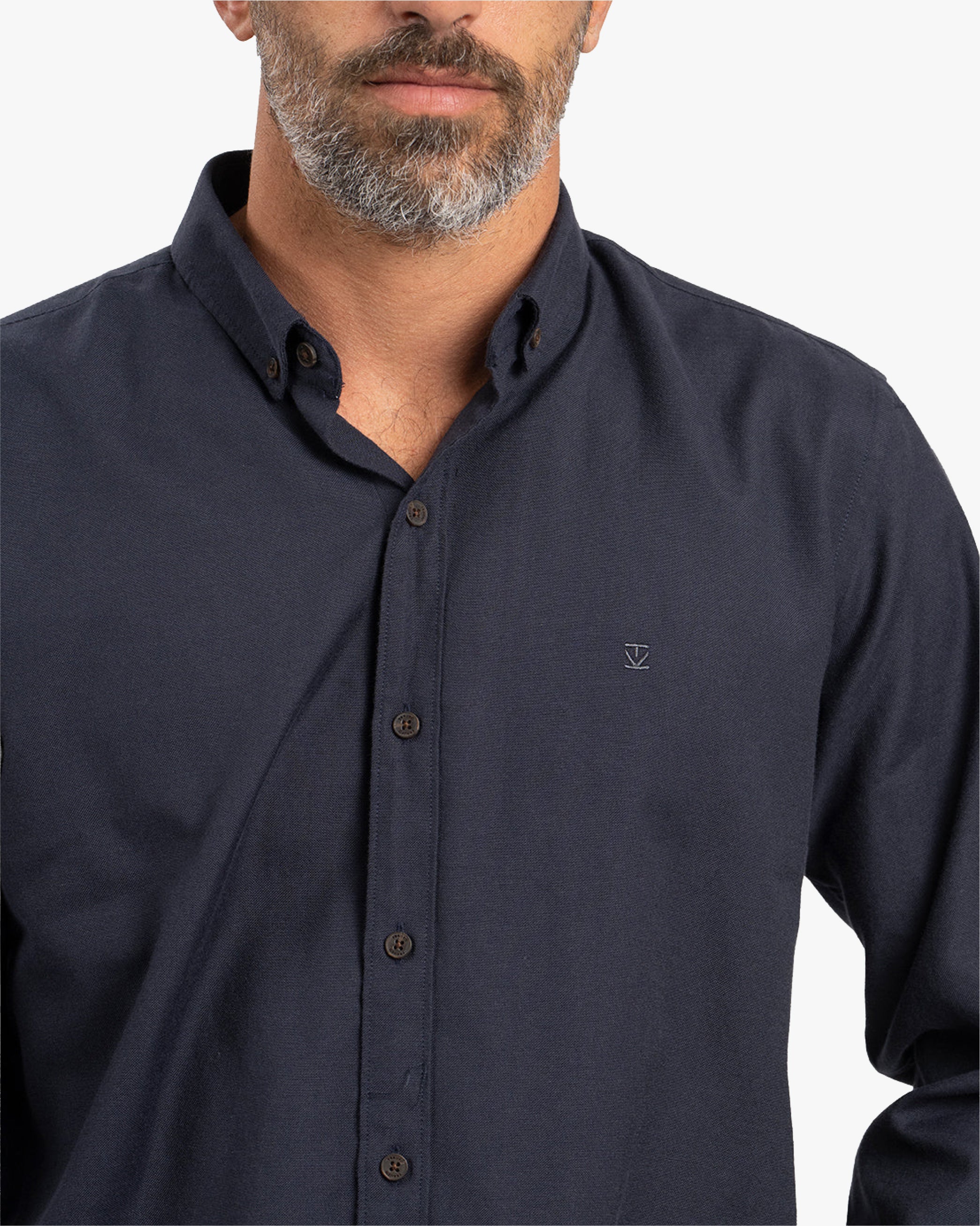 Camisa Oxford Navy - Trauko