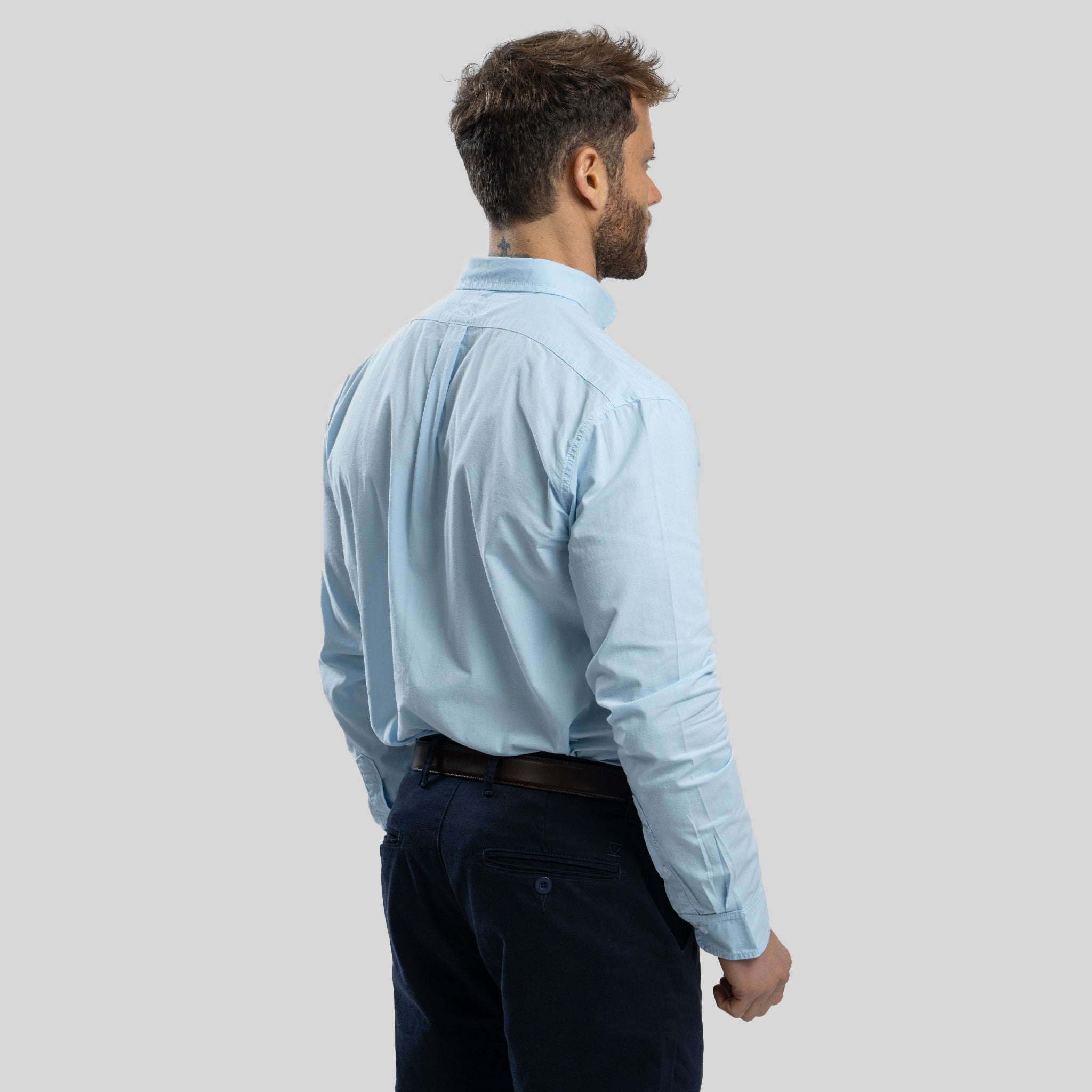 Camisa Oxford Sky - Trauko
