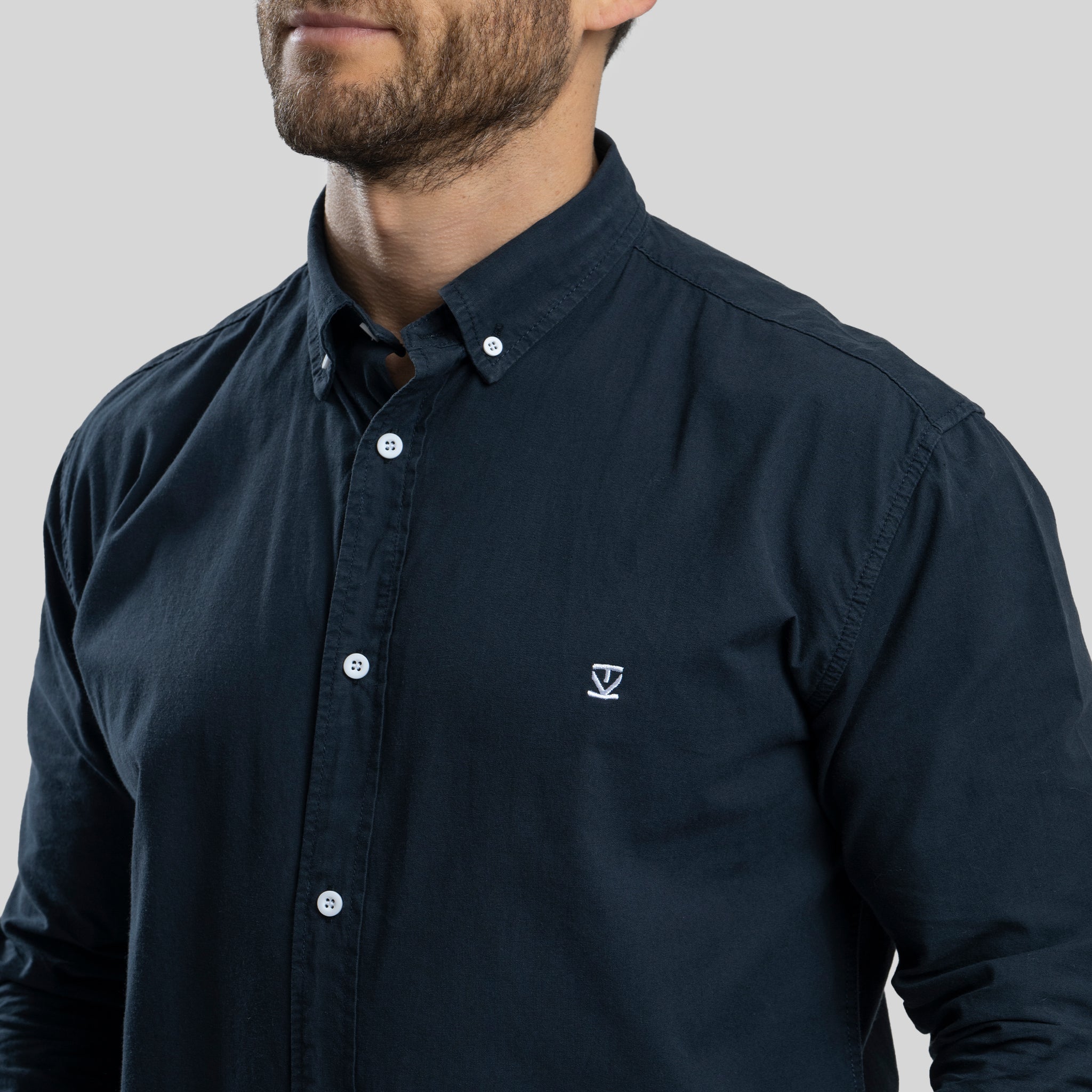 Camisa Oxford Navy - Trauko