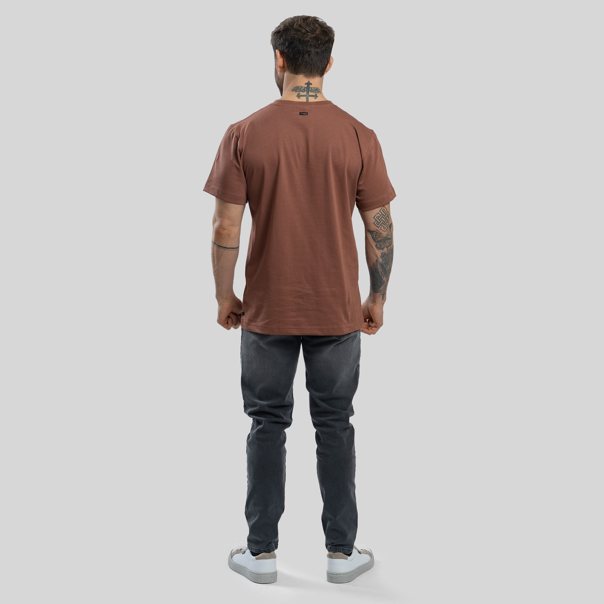 Polera Pima Terracota - Trauko
