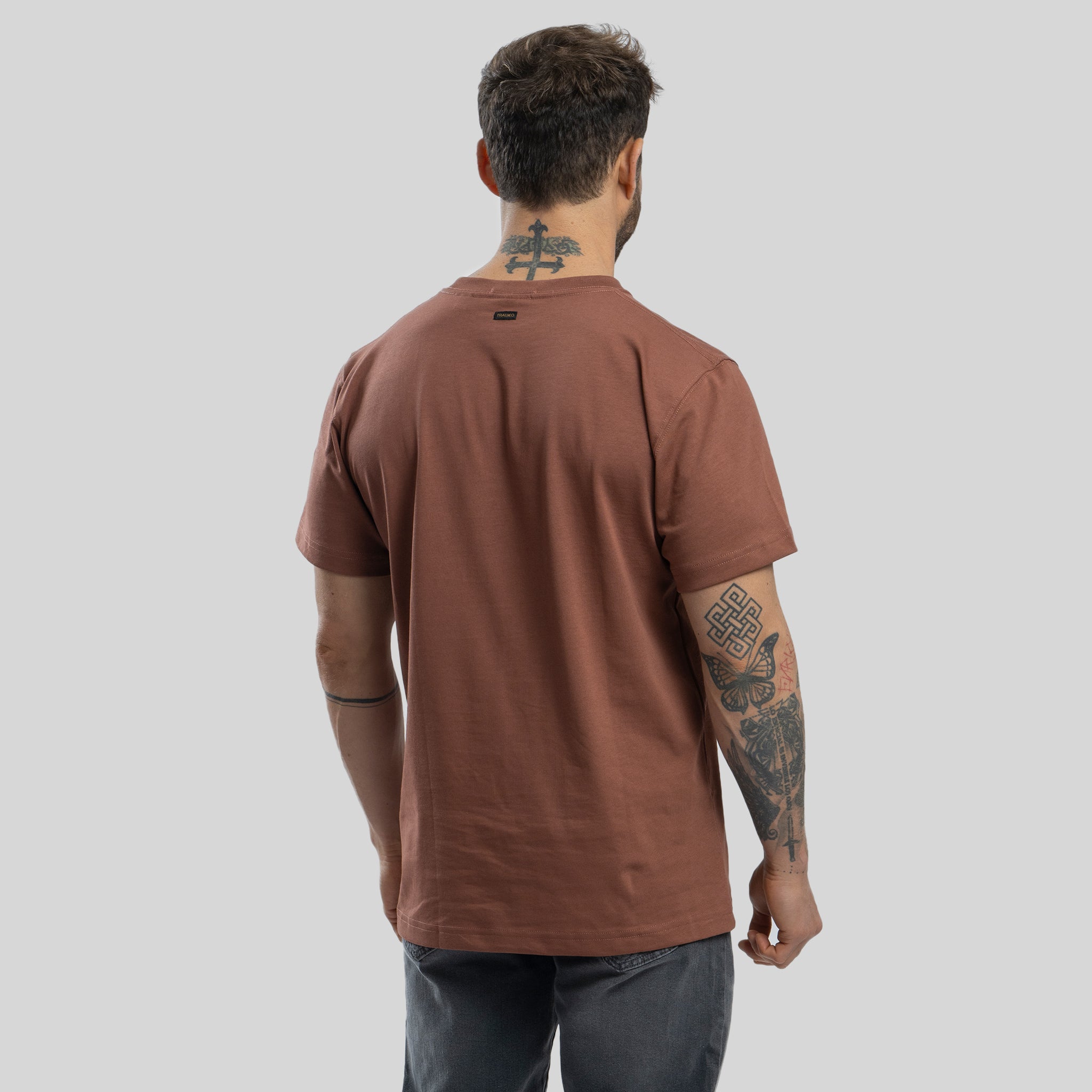 Polera Pima Terracota - Trauko