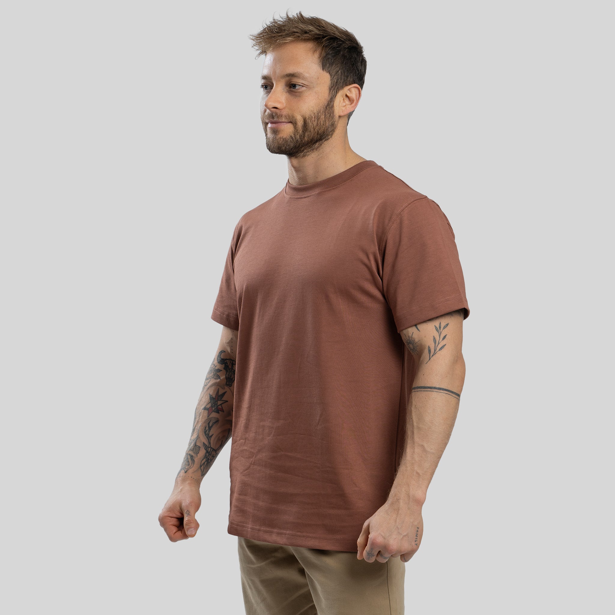 Polera Pima Terracota - Trauko