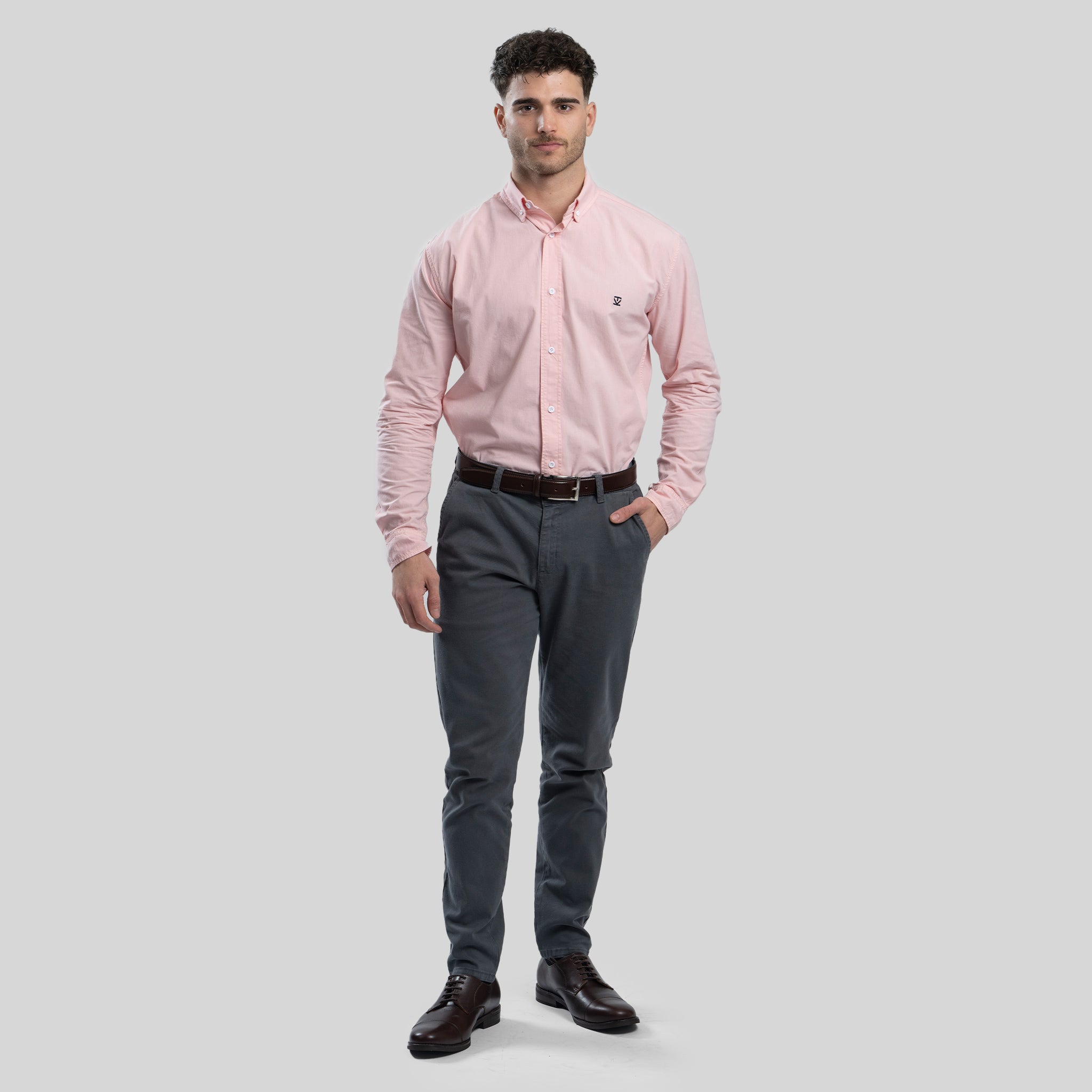 Camisa Oxford Rose - Trauko