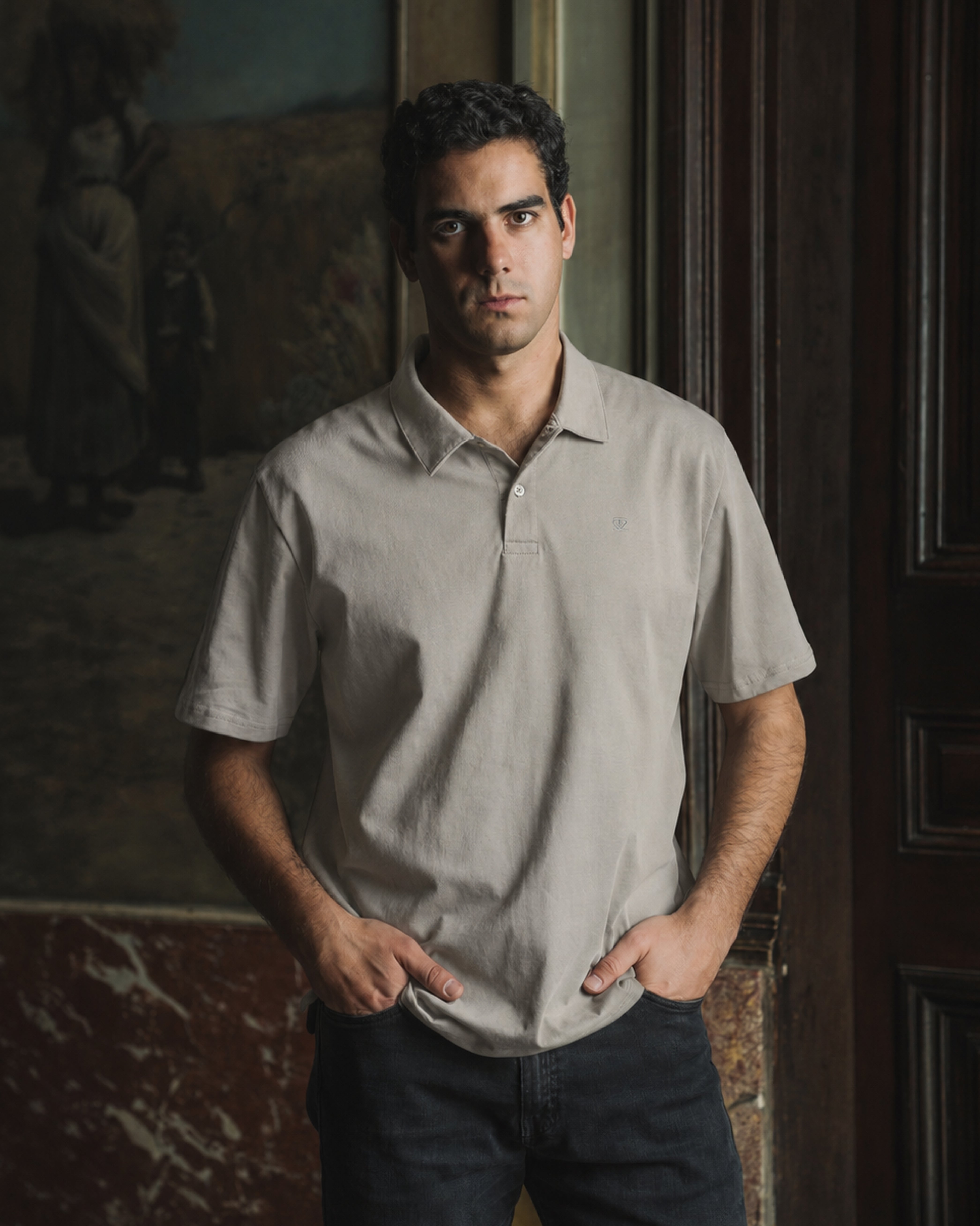 Polera Polo Ash