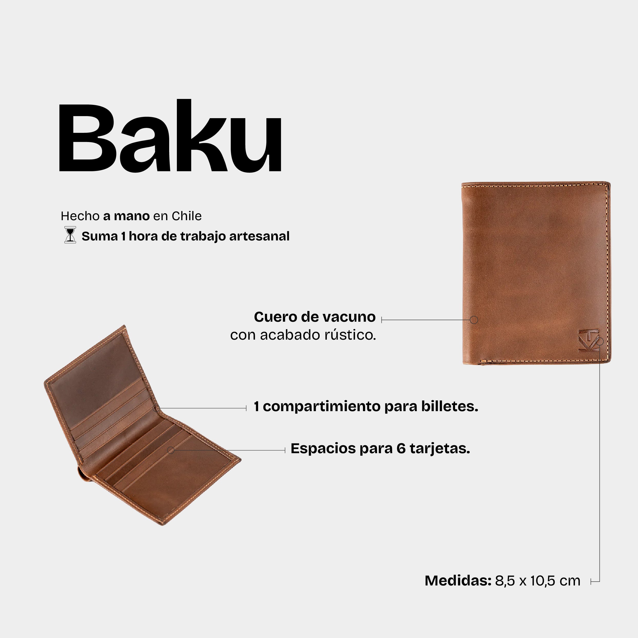 Billetera Baku Café - Trauko