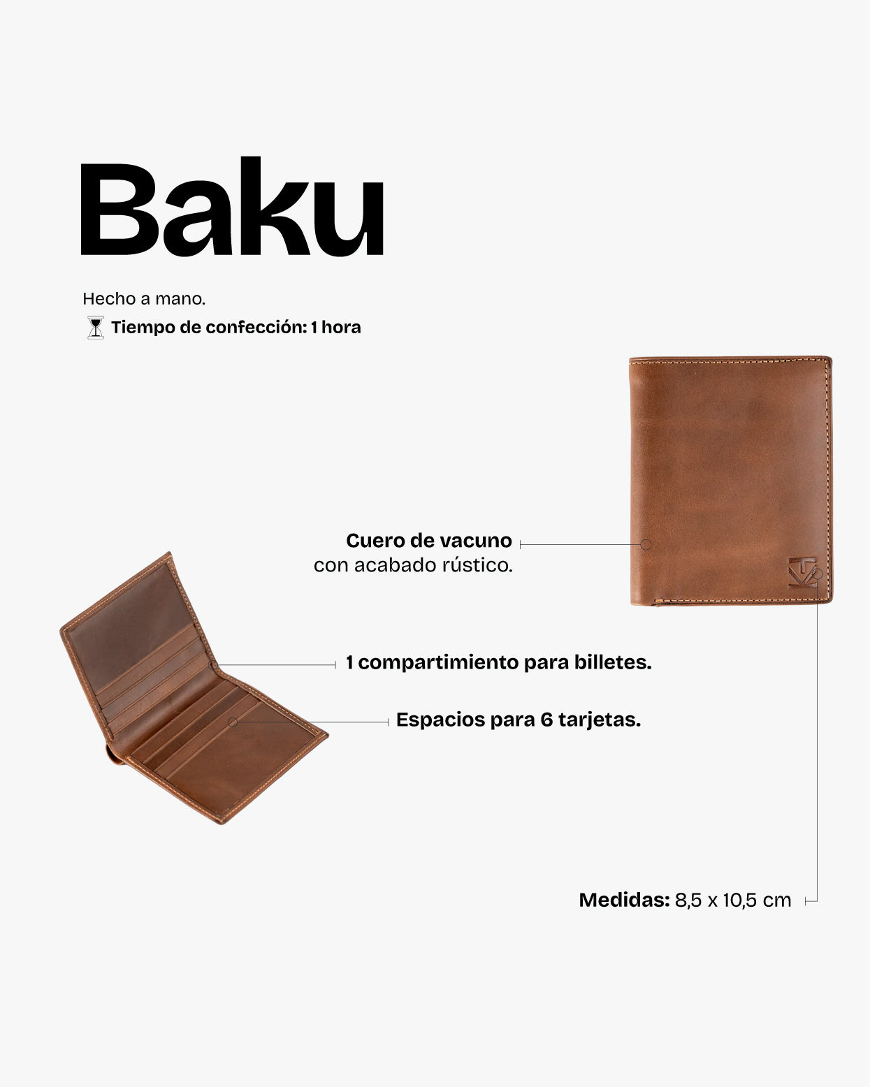 Billetera Baku Café - Trauko