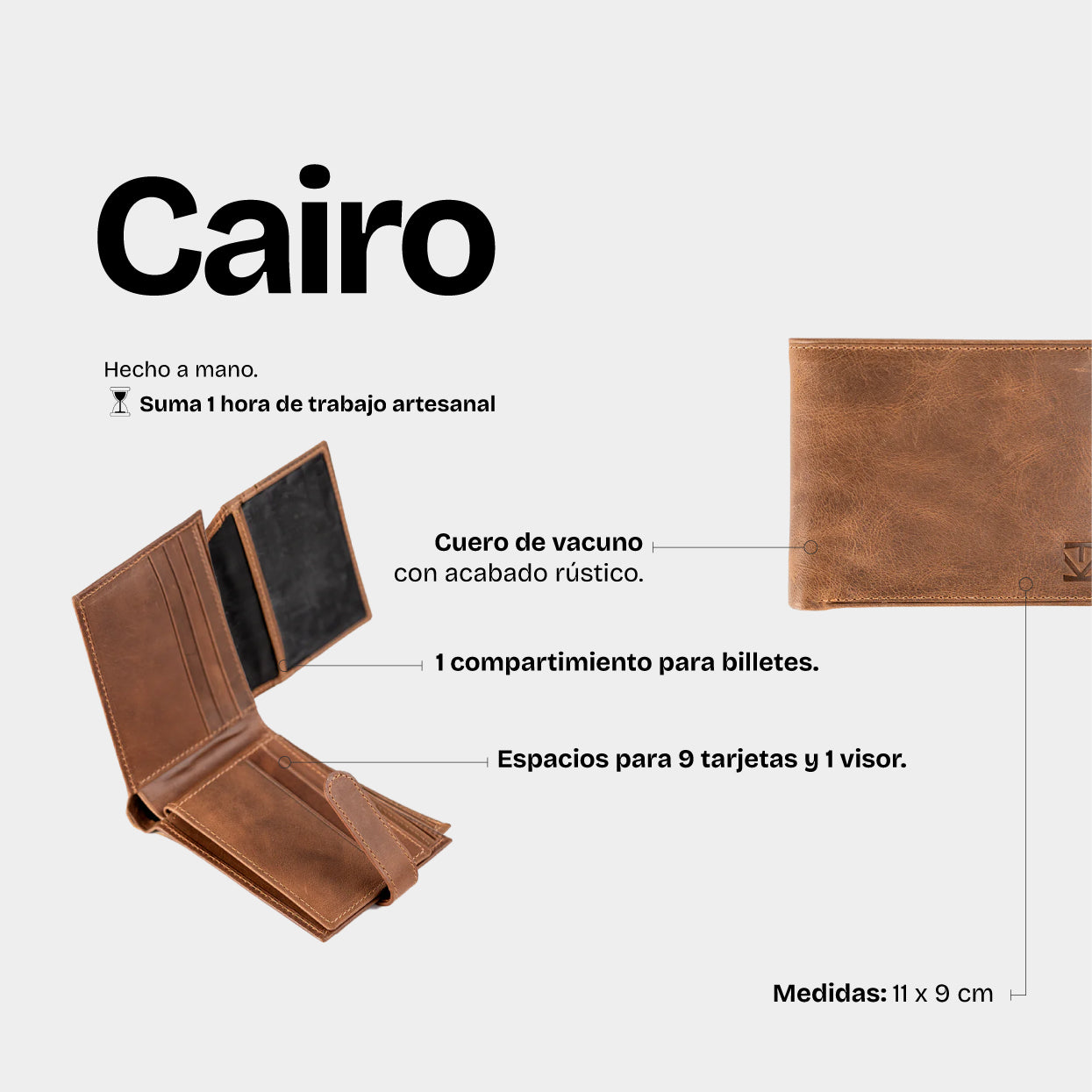 Billetera Cairo Café - Trauko