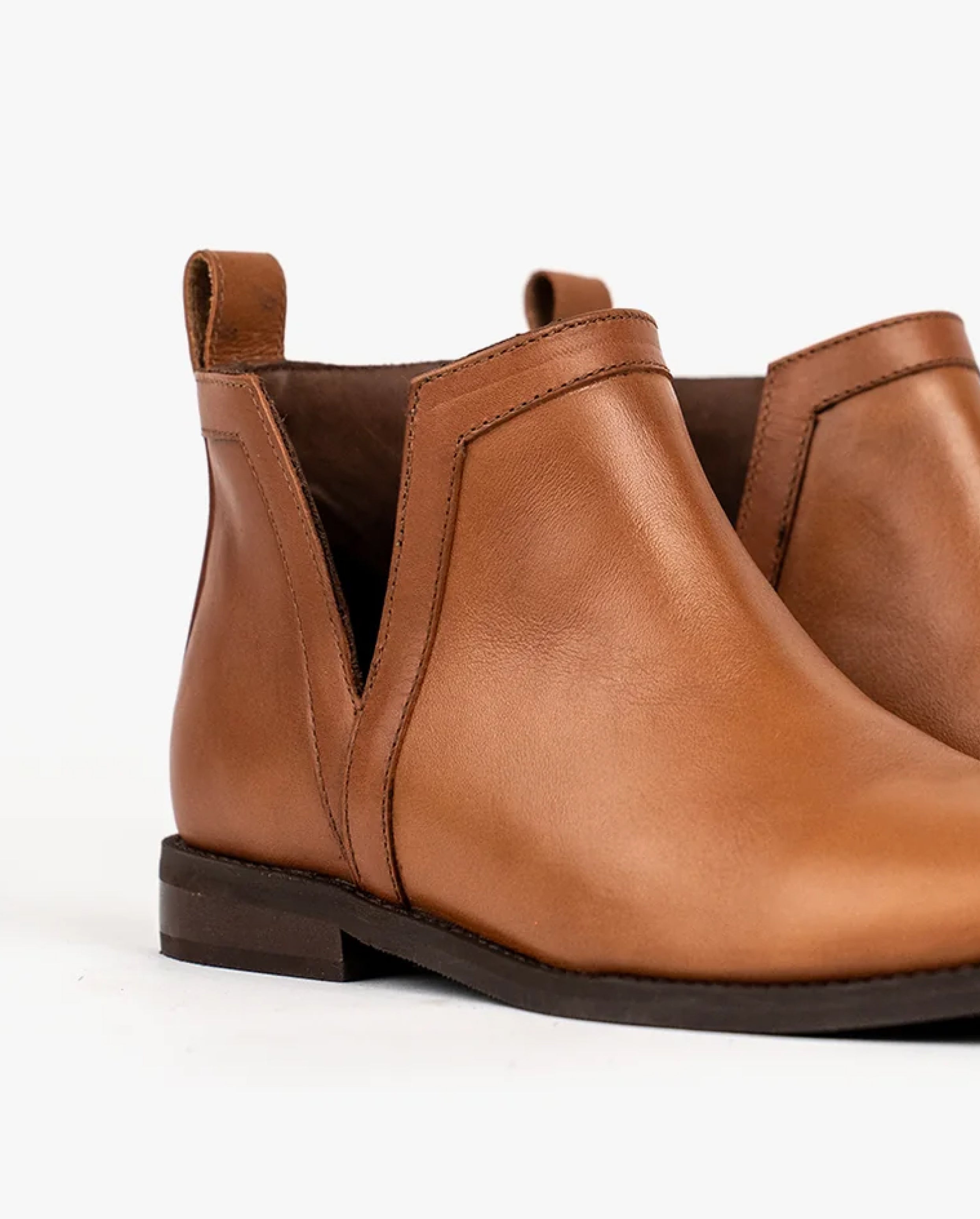 Botín Verbena Camel - Galana