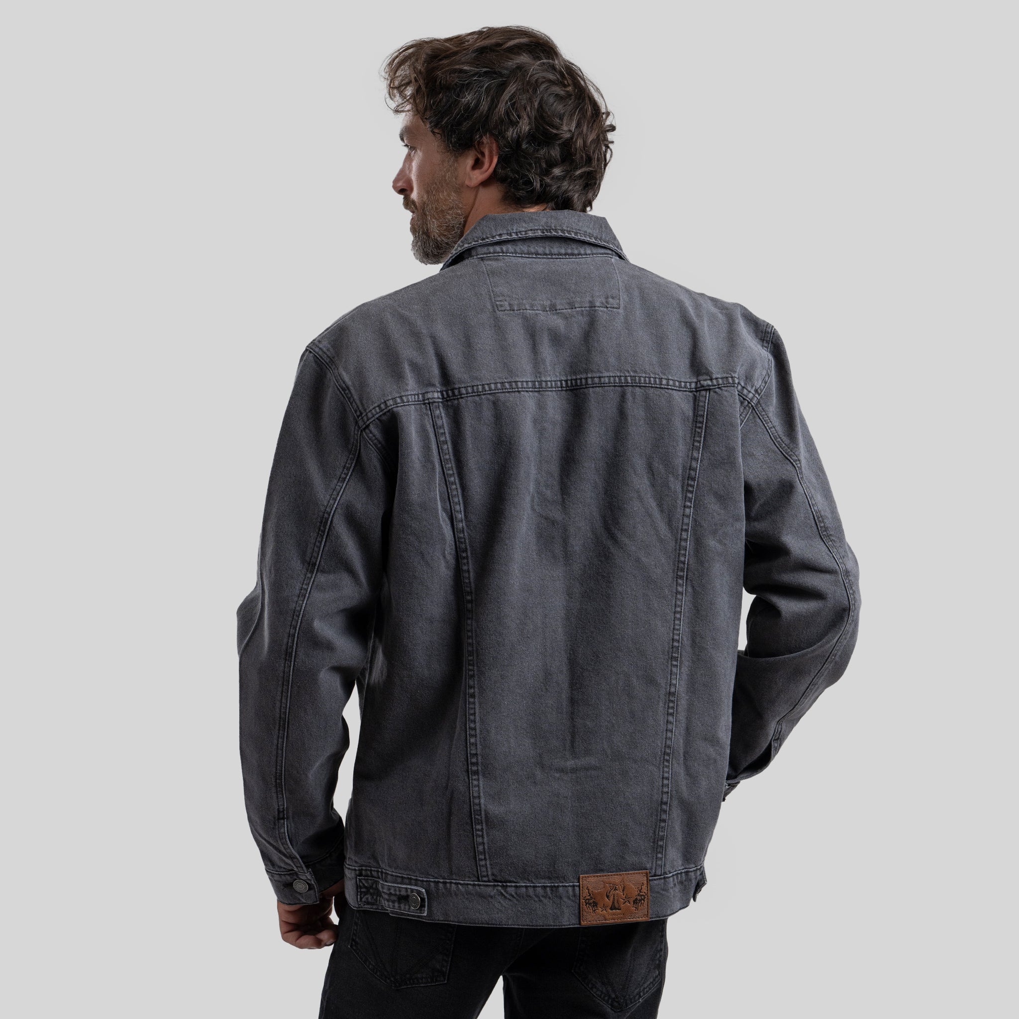 Chaqueta Denim Grey - Trauko