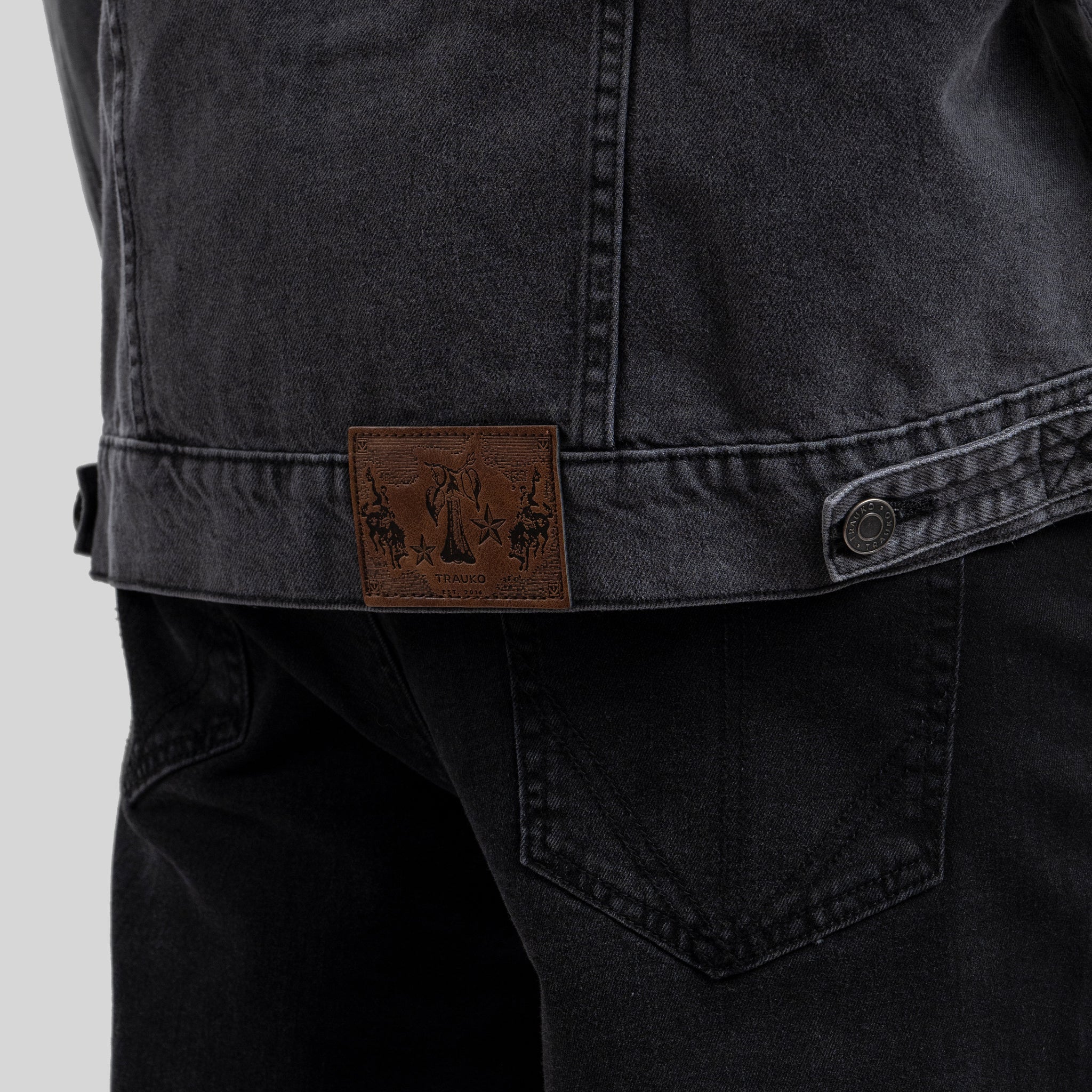 Chaqueta Denim Grey - Trauko