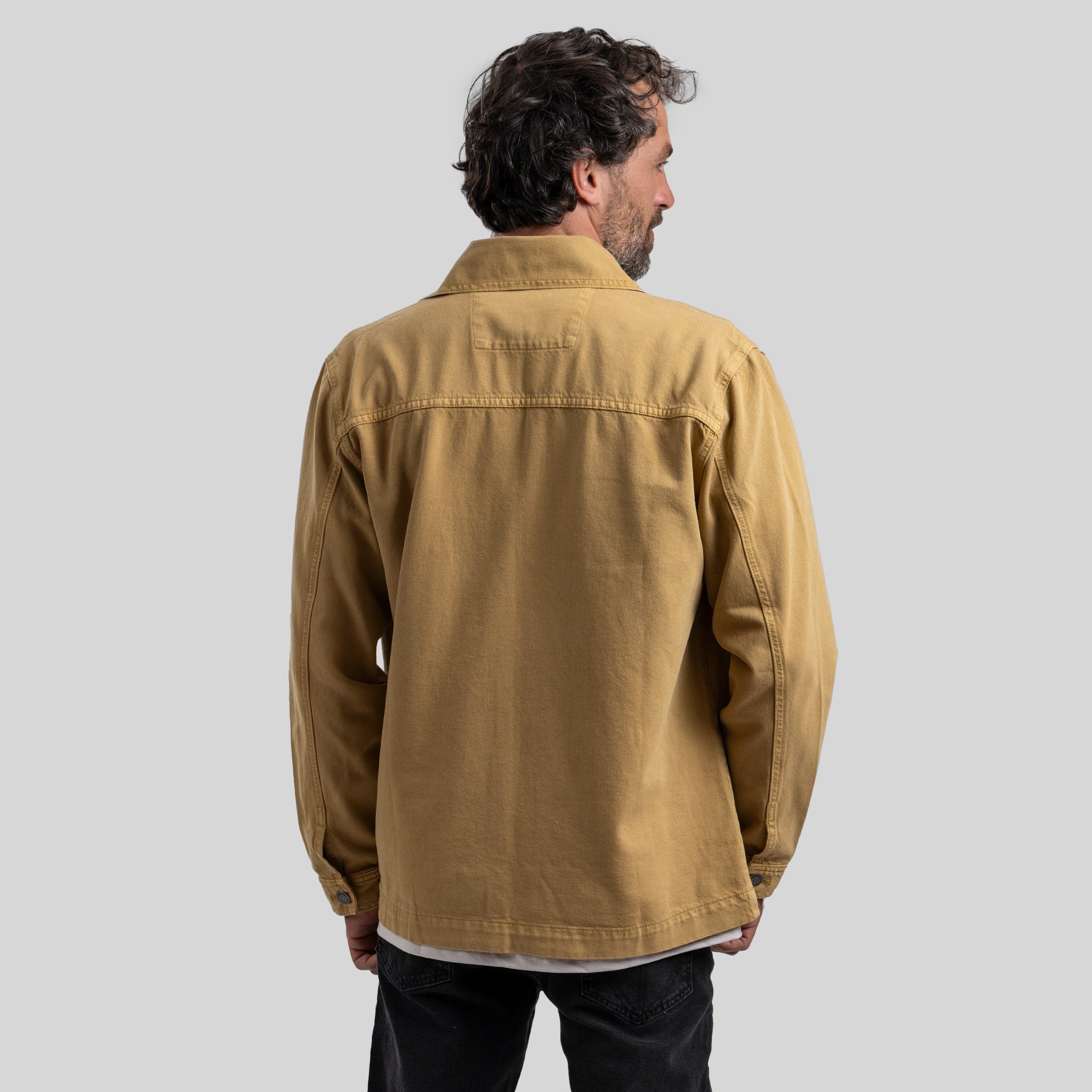 Chaqueta Drill Mostaza
