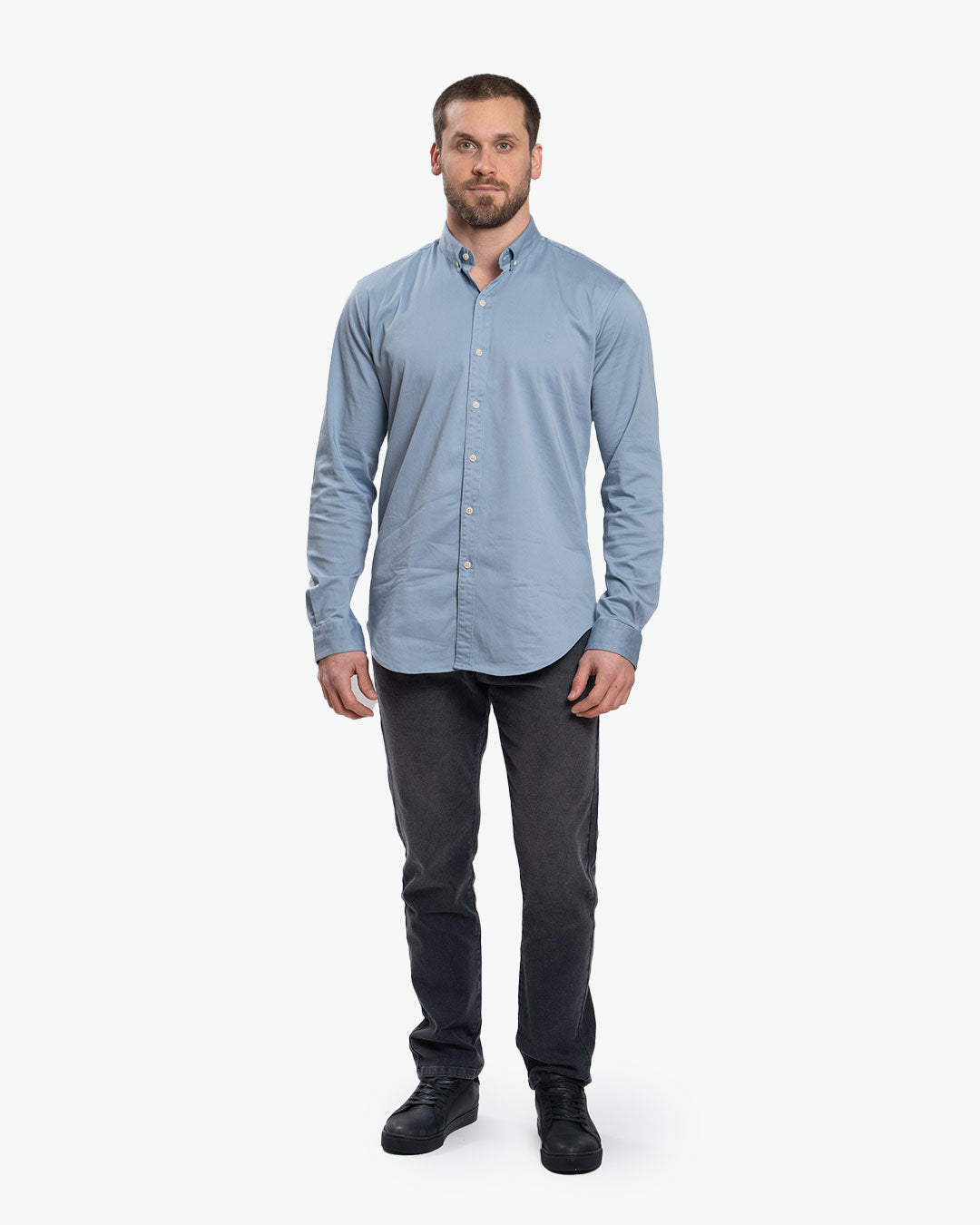 Camisa Drill Azul