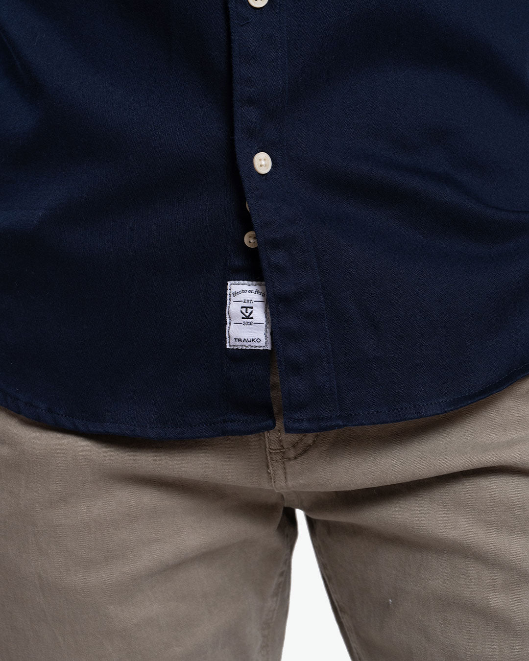 Camisa Drill Navy