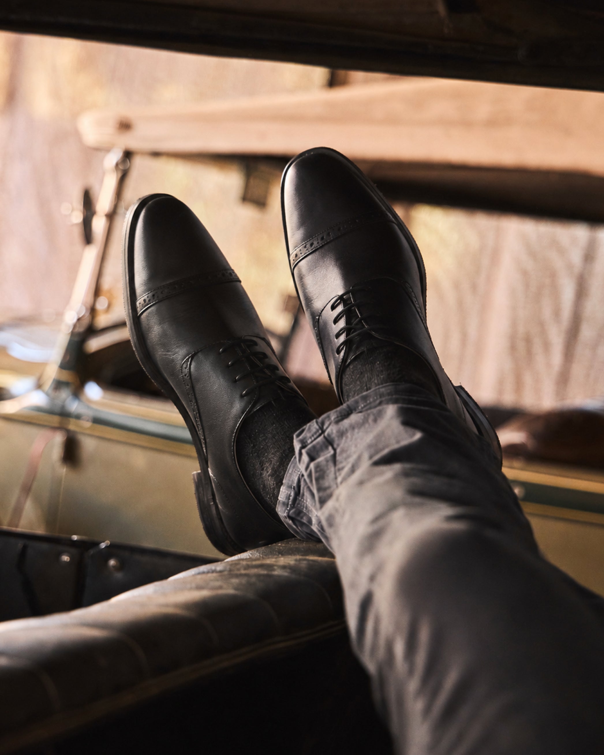 Zapato Hombre Montecarlo Negro - Trauko