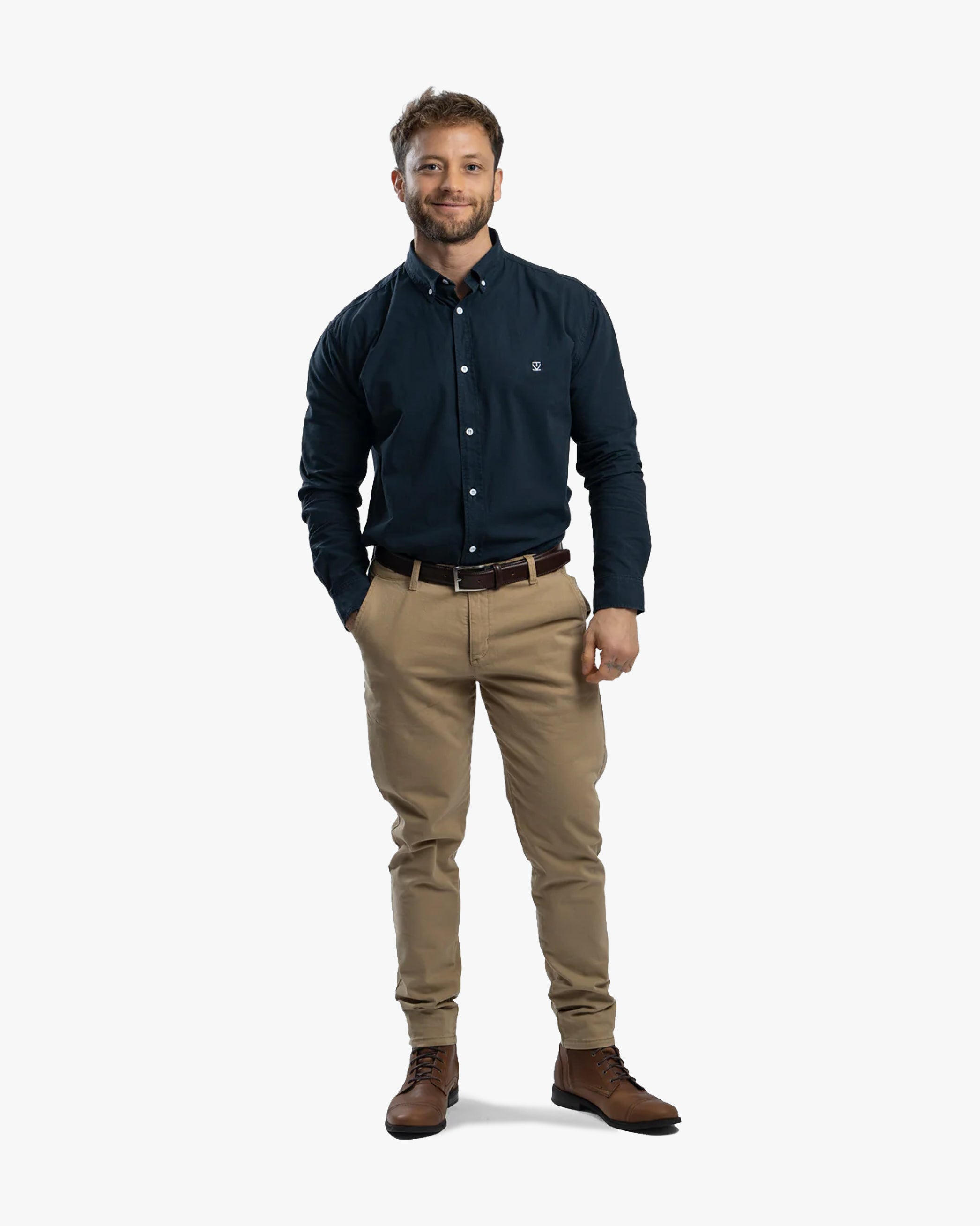 Camisa Oxford '24 Navy - Trauko