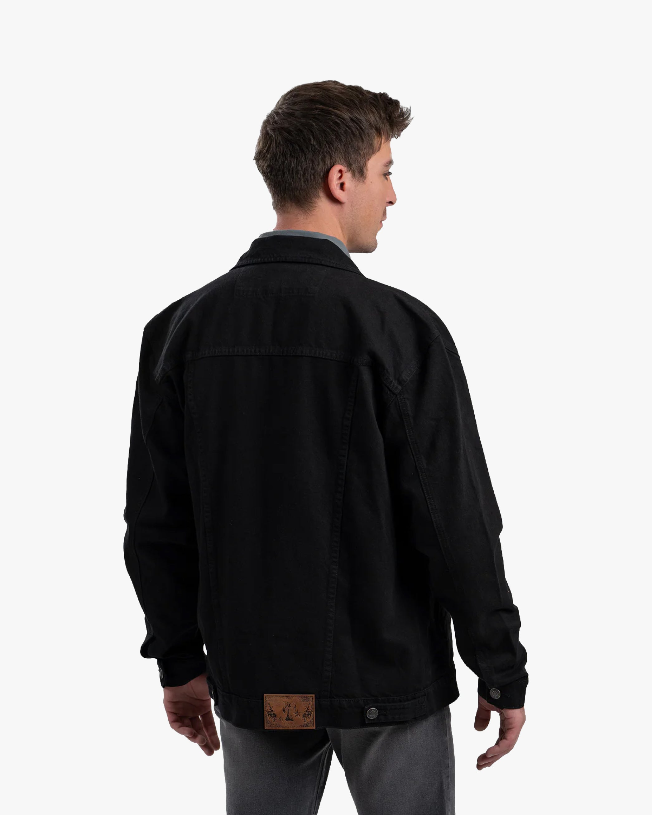 Chaqueta Denim Black - Trauko