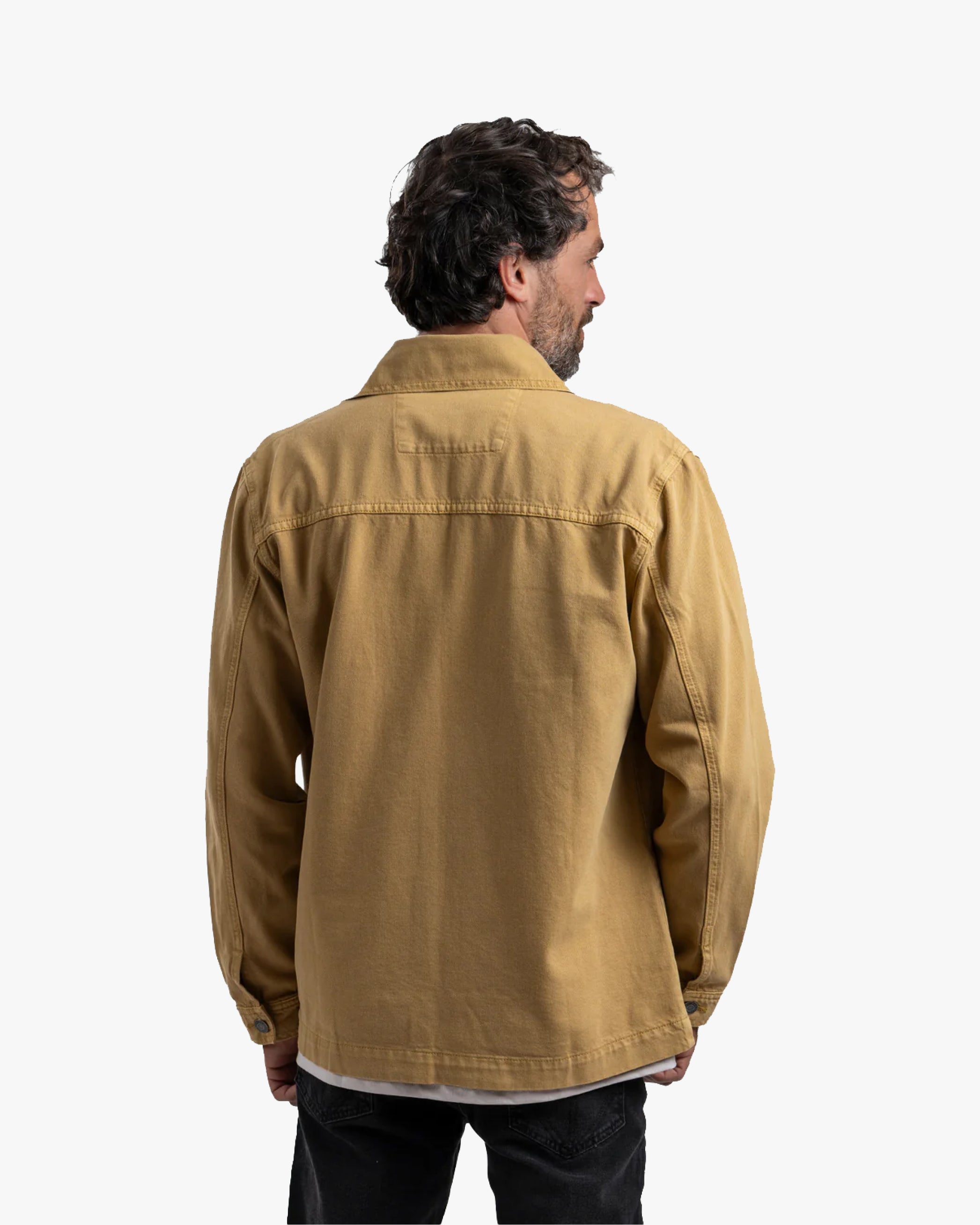 Chaqueta Drill Mostaza - Trauko