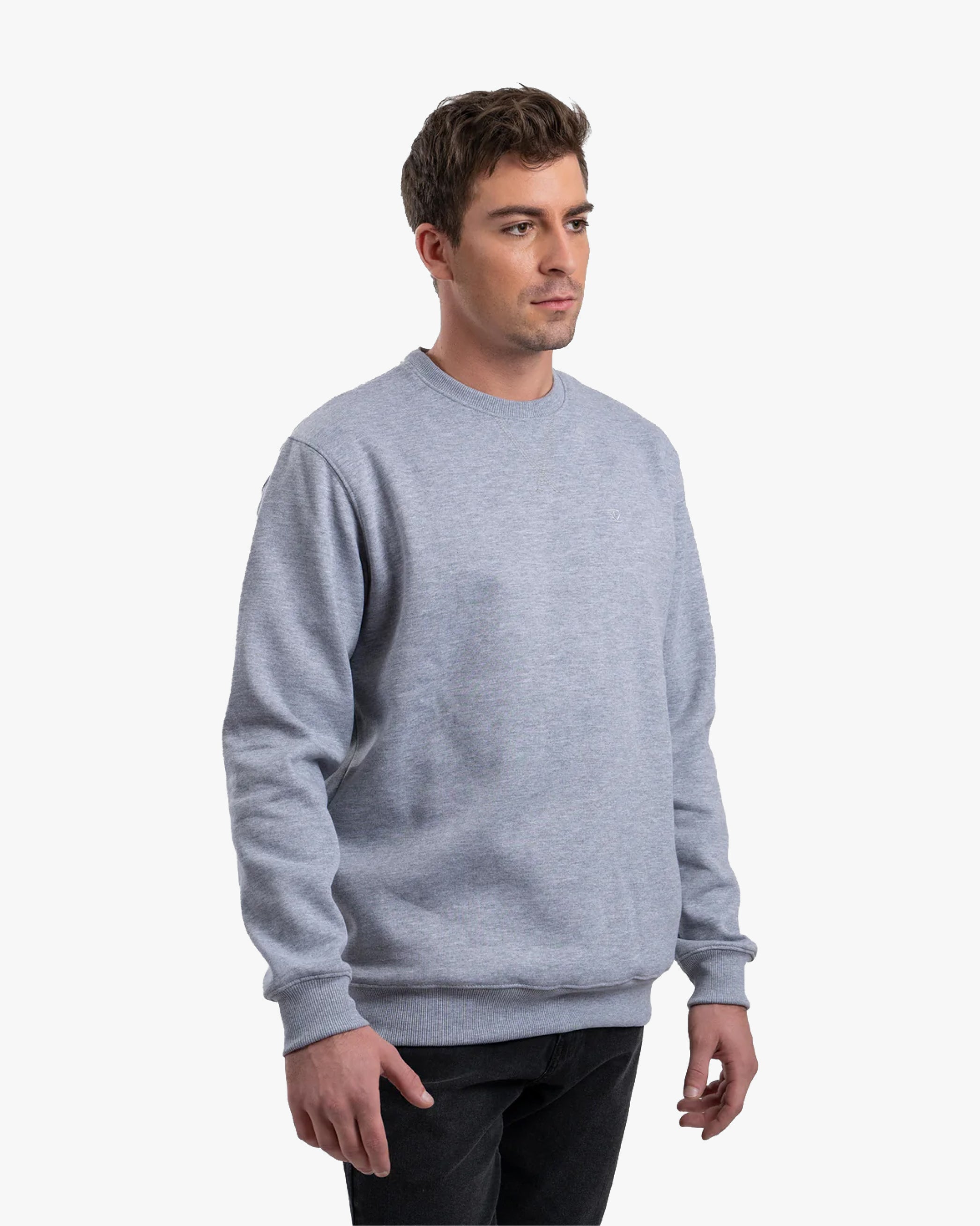 Polerón Crew Grey - Trauko