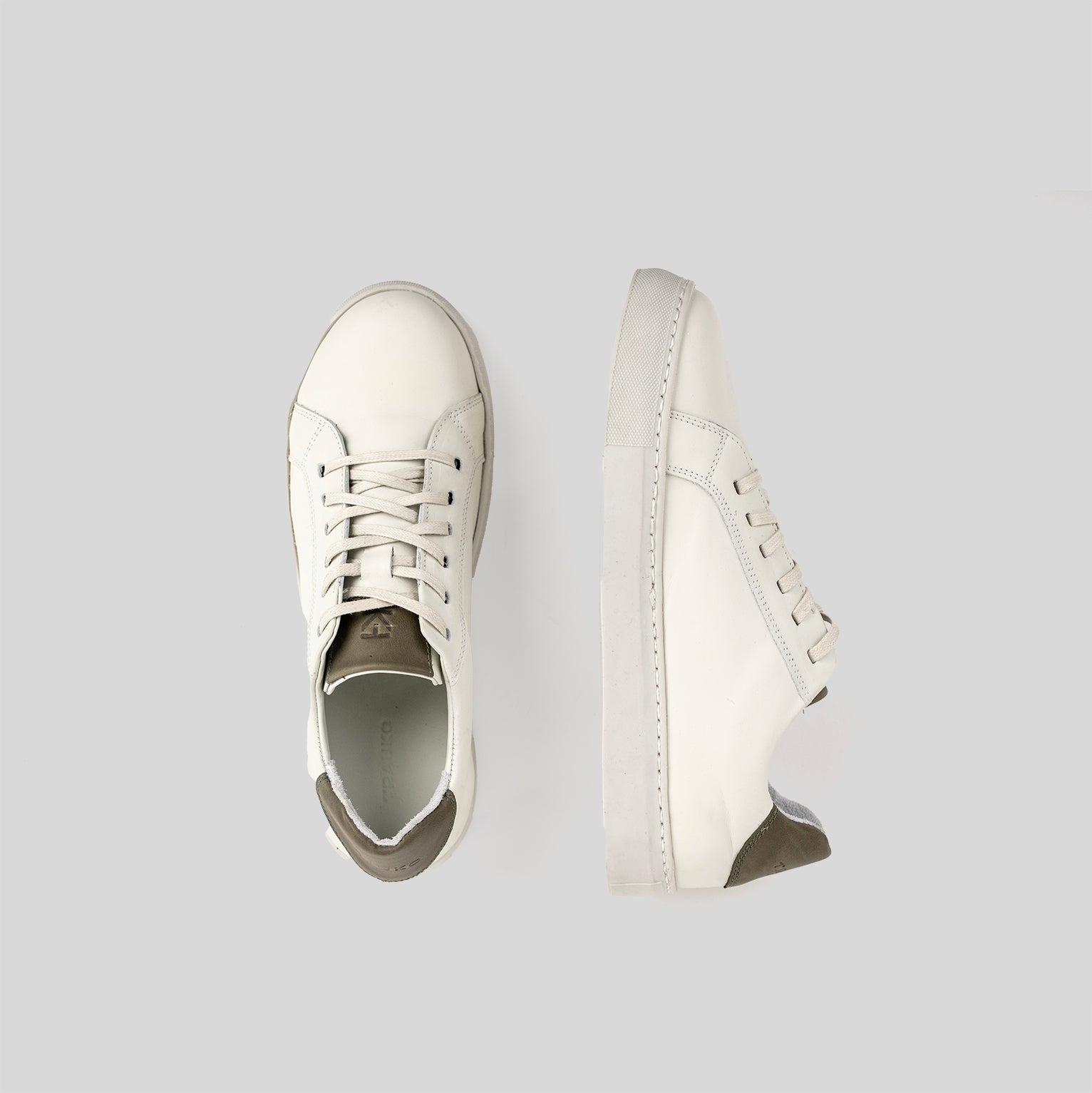 Zapatilla Hombre Montblanc Blanco/Oliva