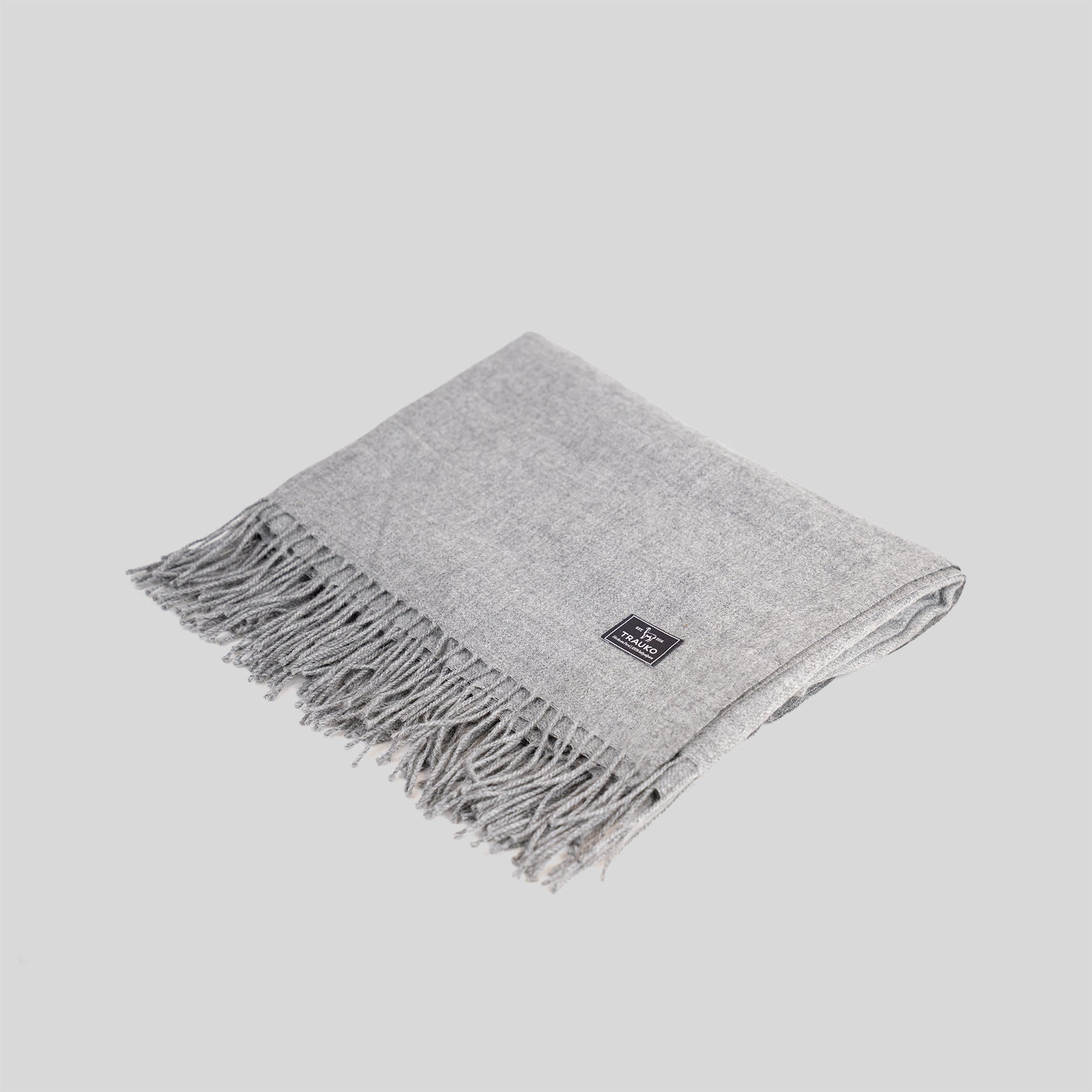 Manta Baby Alpaca Gris