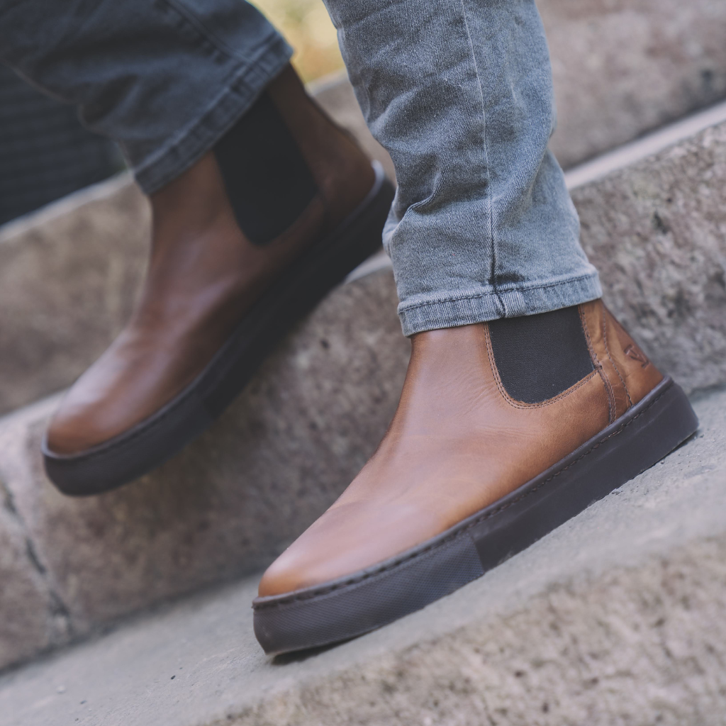 Zapatilla Hombre London Moca