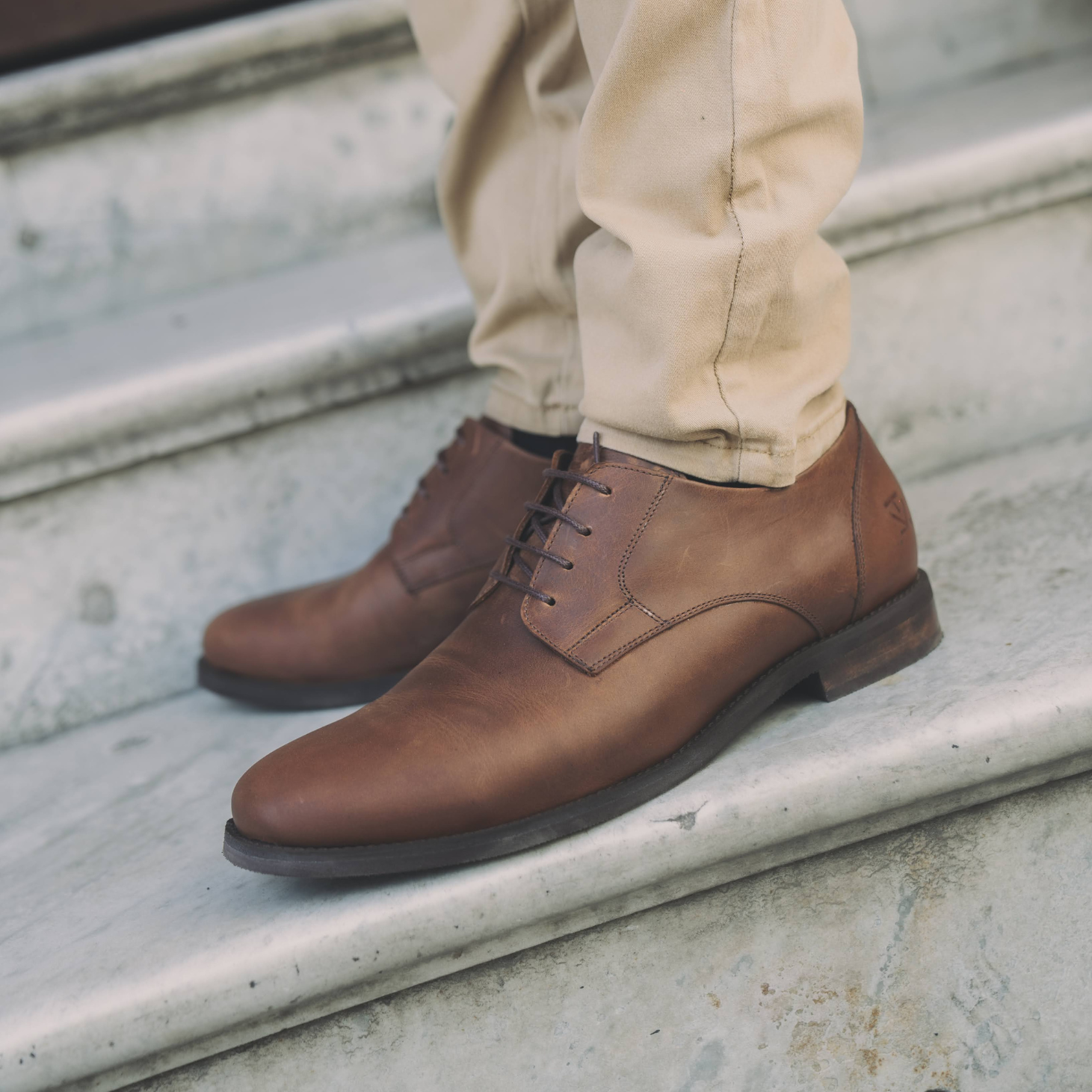 Zapato Hombre Derby Moca