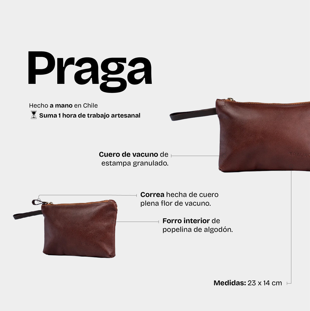 Neceser Praga Castaño