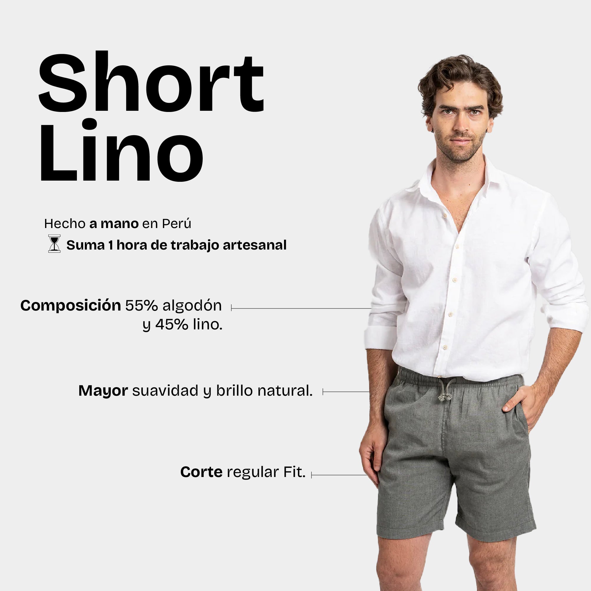 Short Lino Olivo