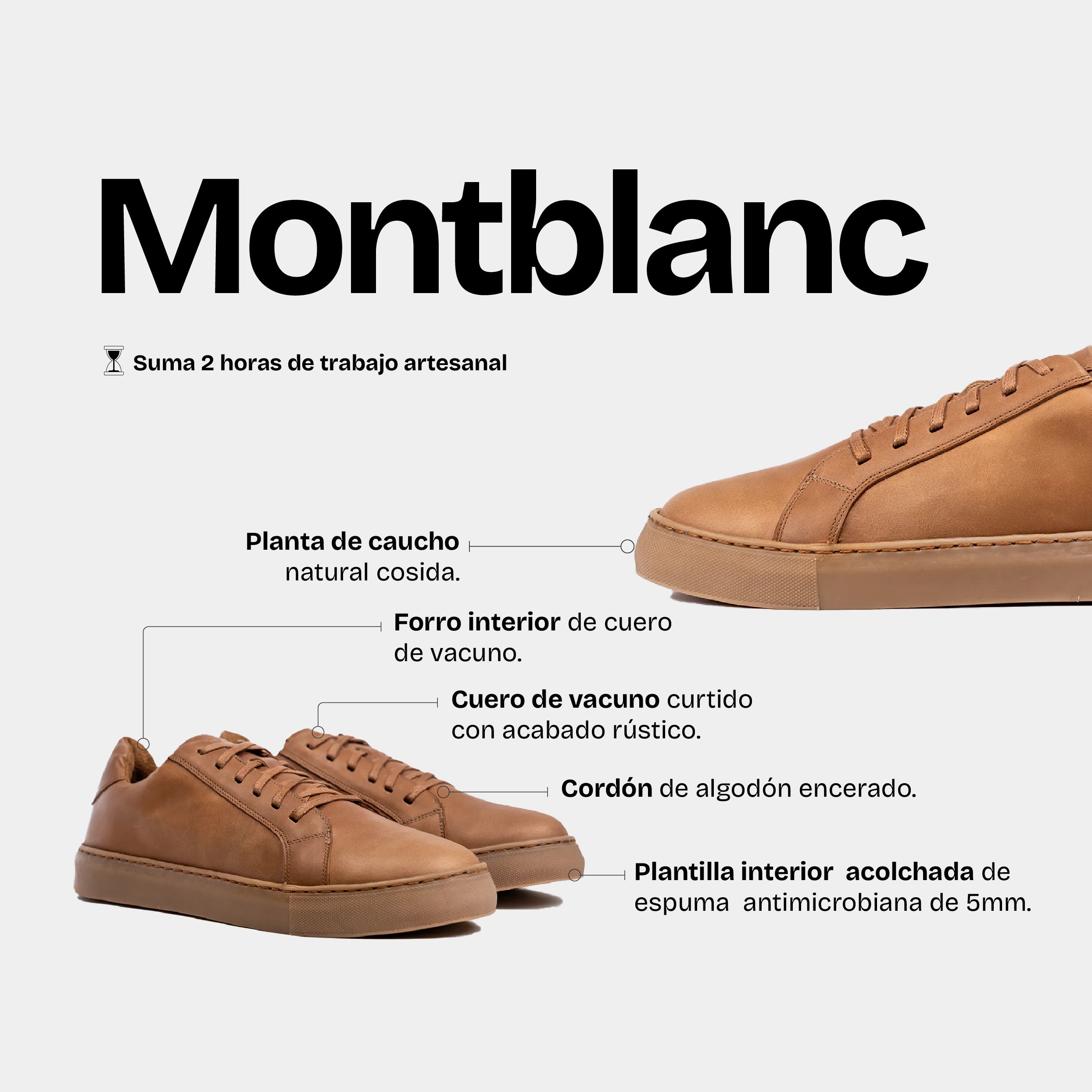 Zapatilla Hombre Montblanc Toffee