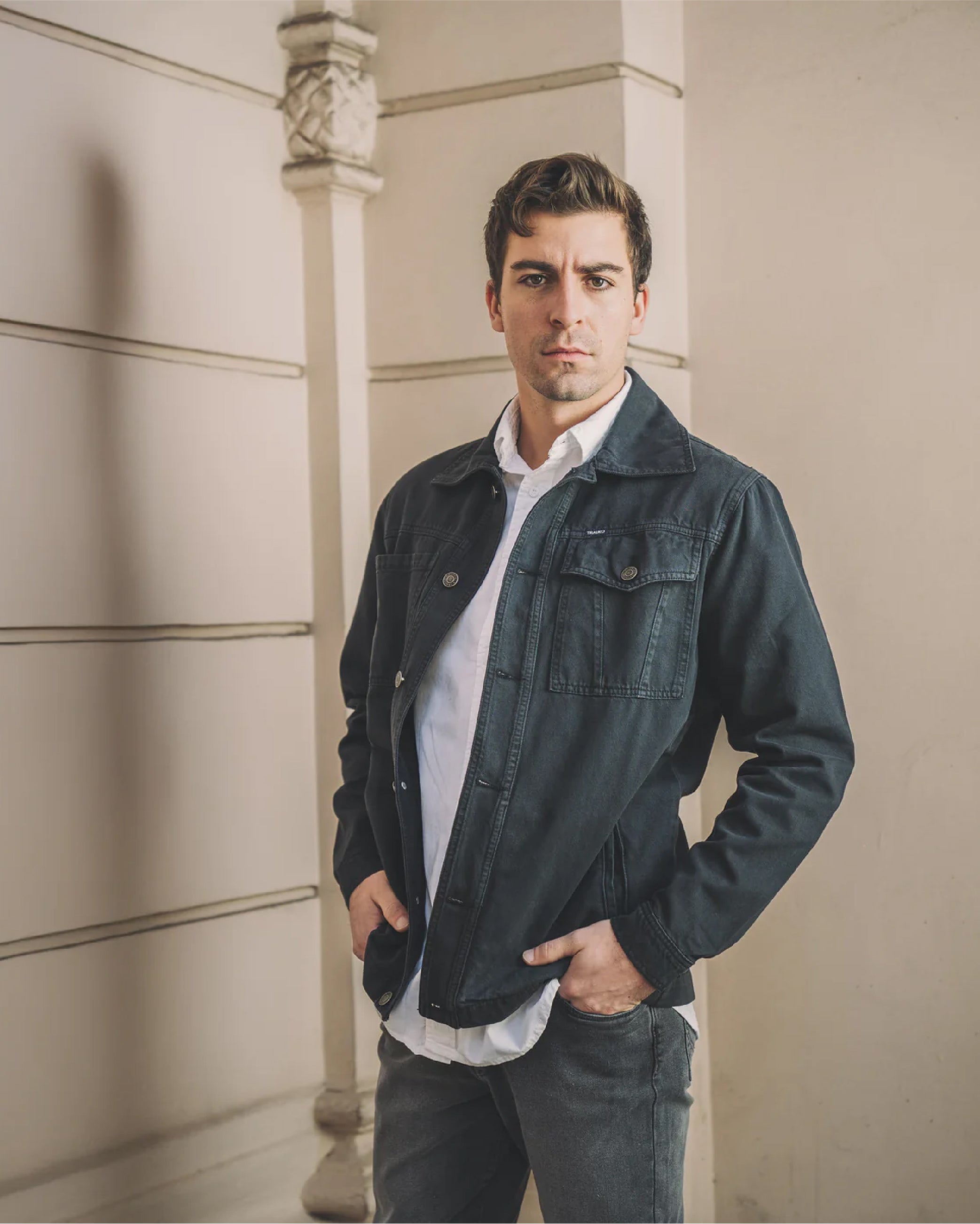 Chaqueta Drill Navy - Trauko