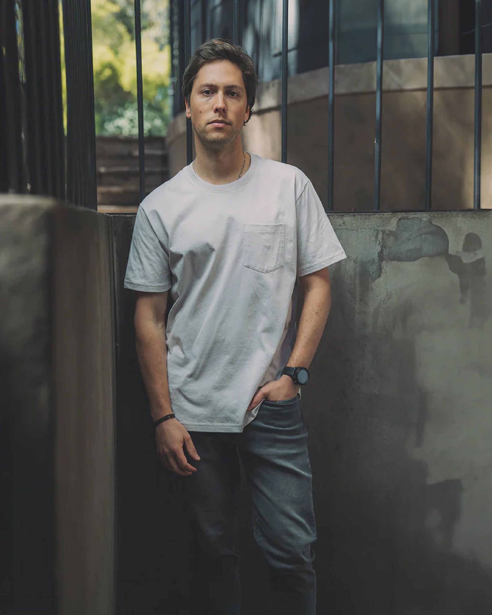 Polera Pocket White - Trauko