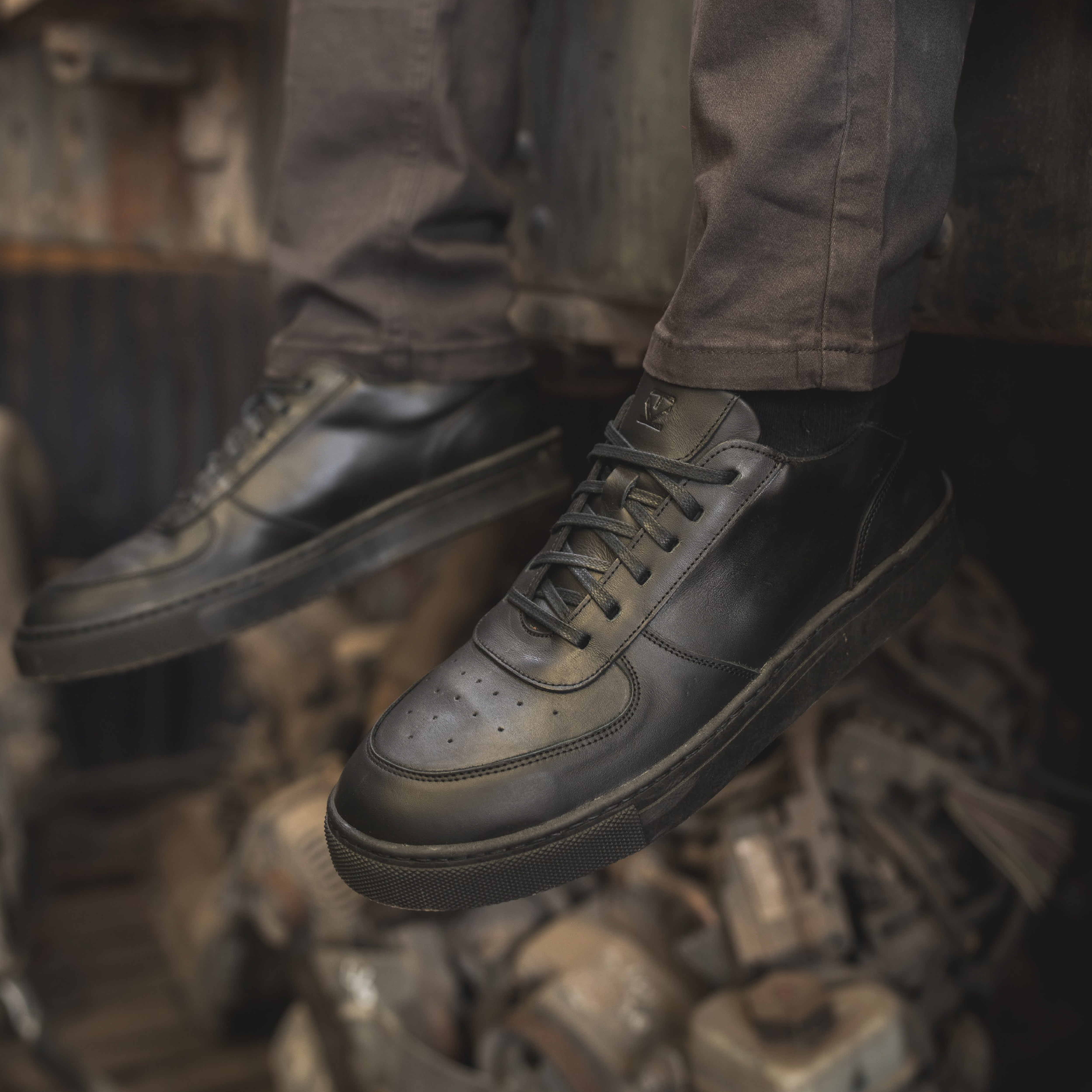 Zapatilla Hombre Brooklyn Negro - Trauko