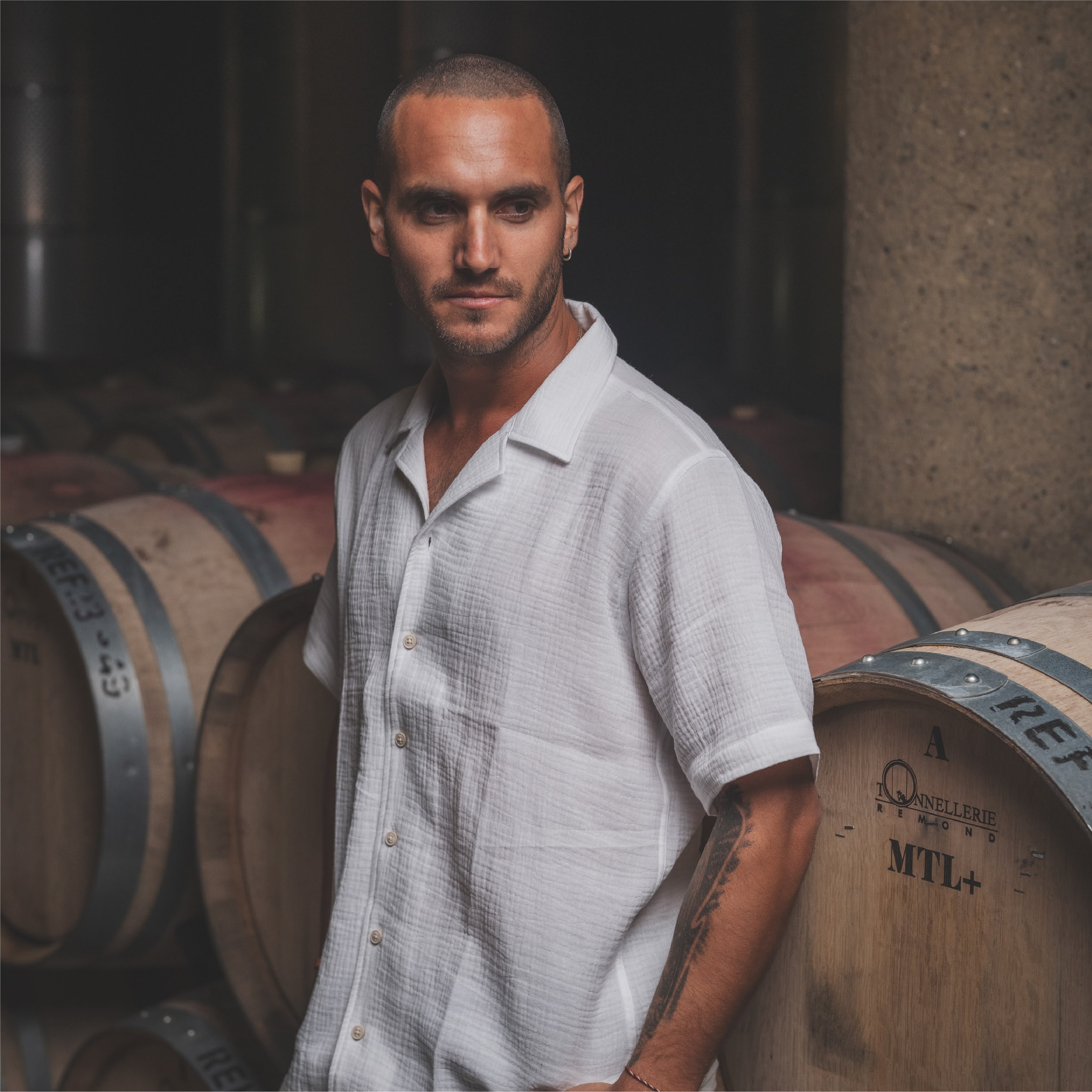 Camisa Waffler Corta Blanco