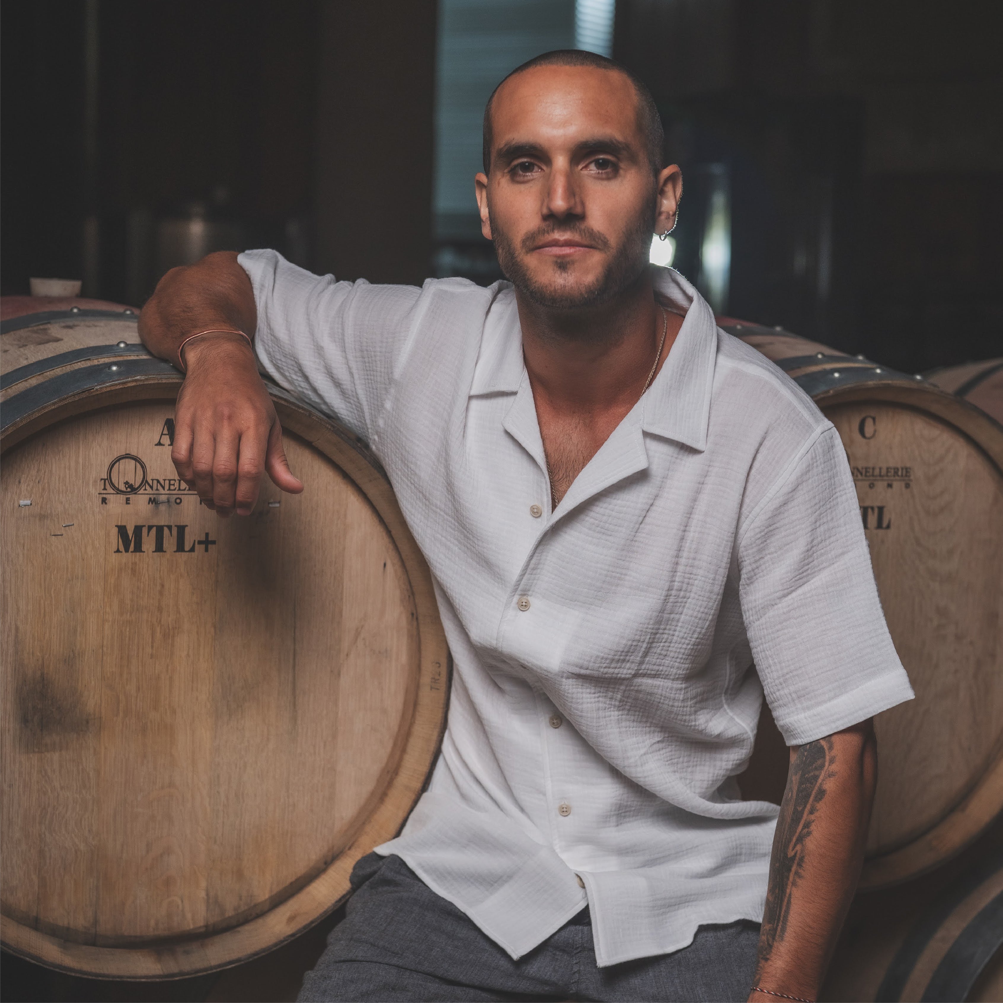 Camisa Waffler Corta Blanco