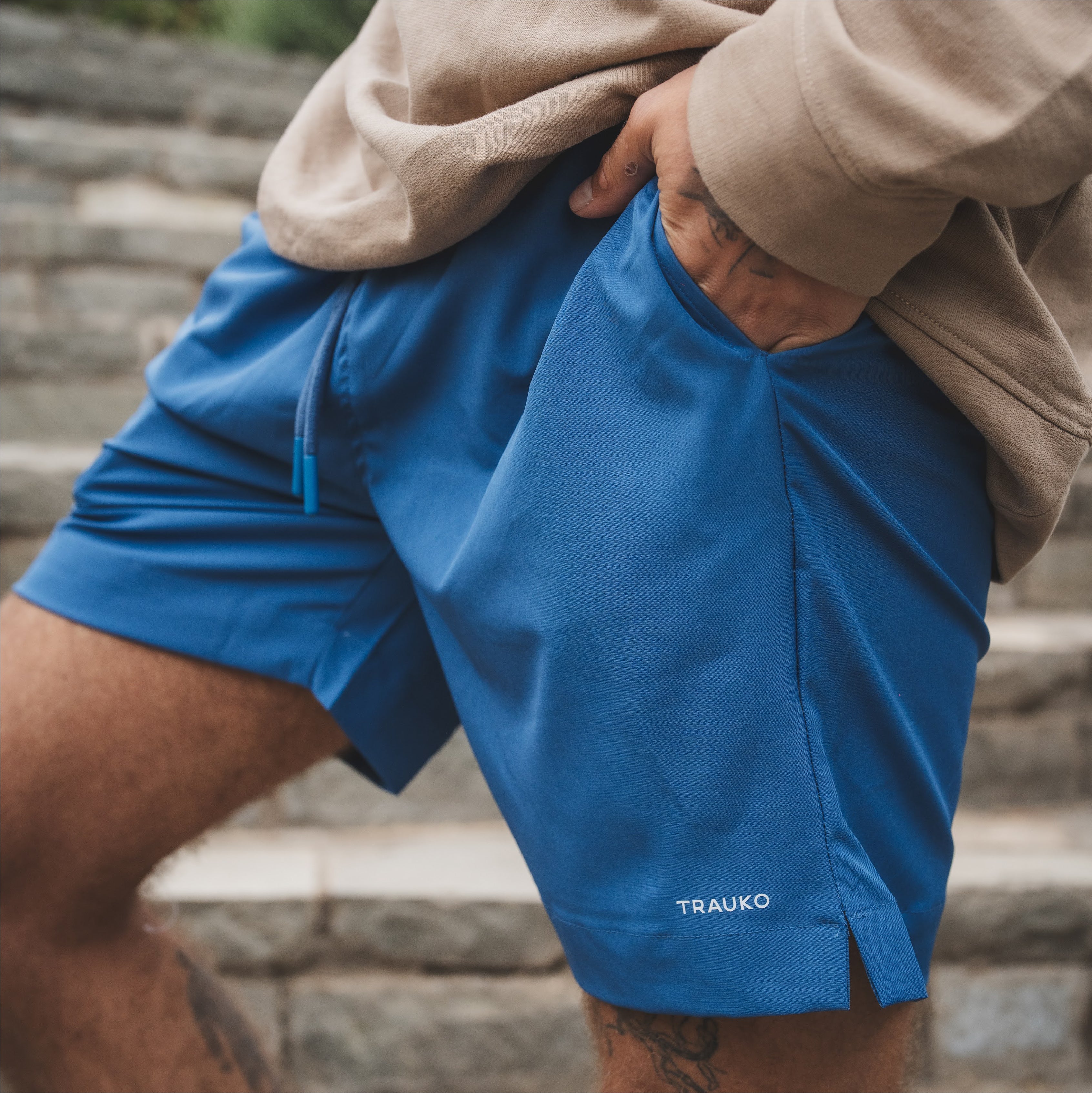 Traje de Baño Liso Acero