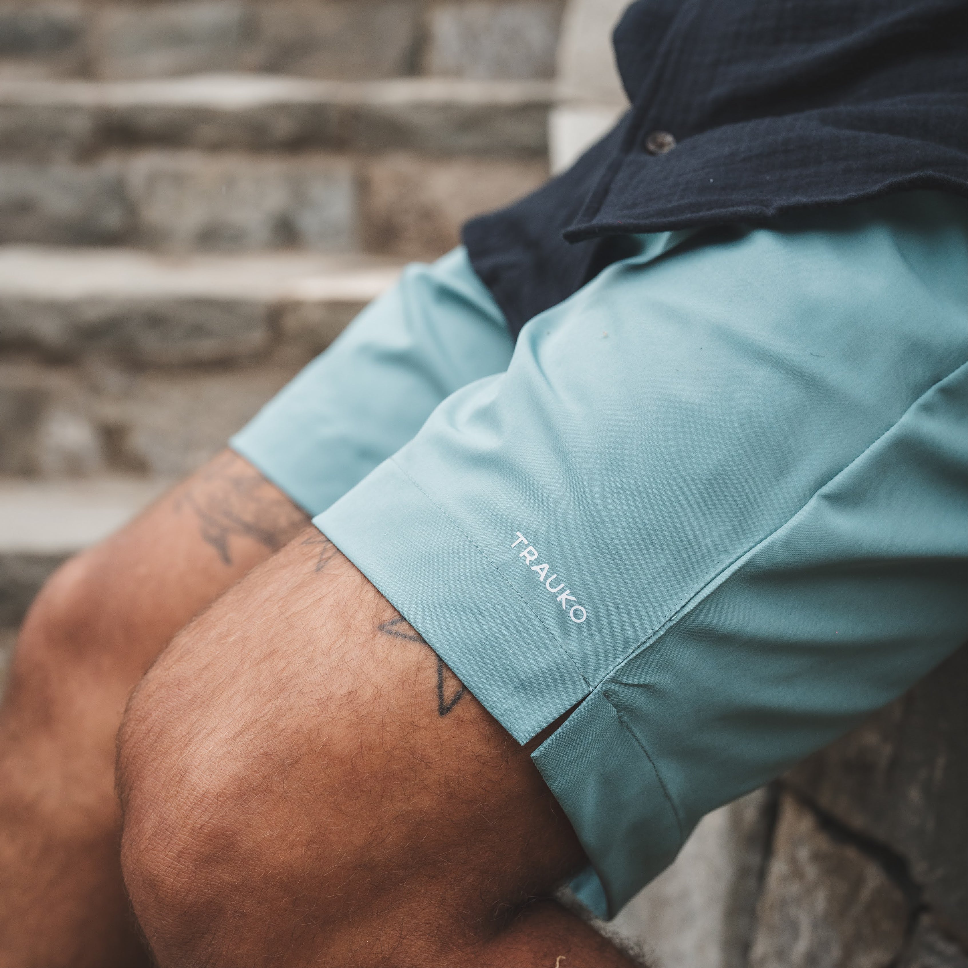 Traje de Baño Liso Aqua