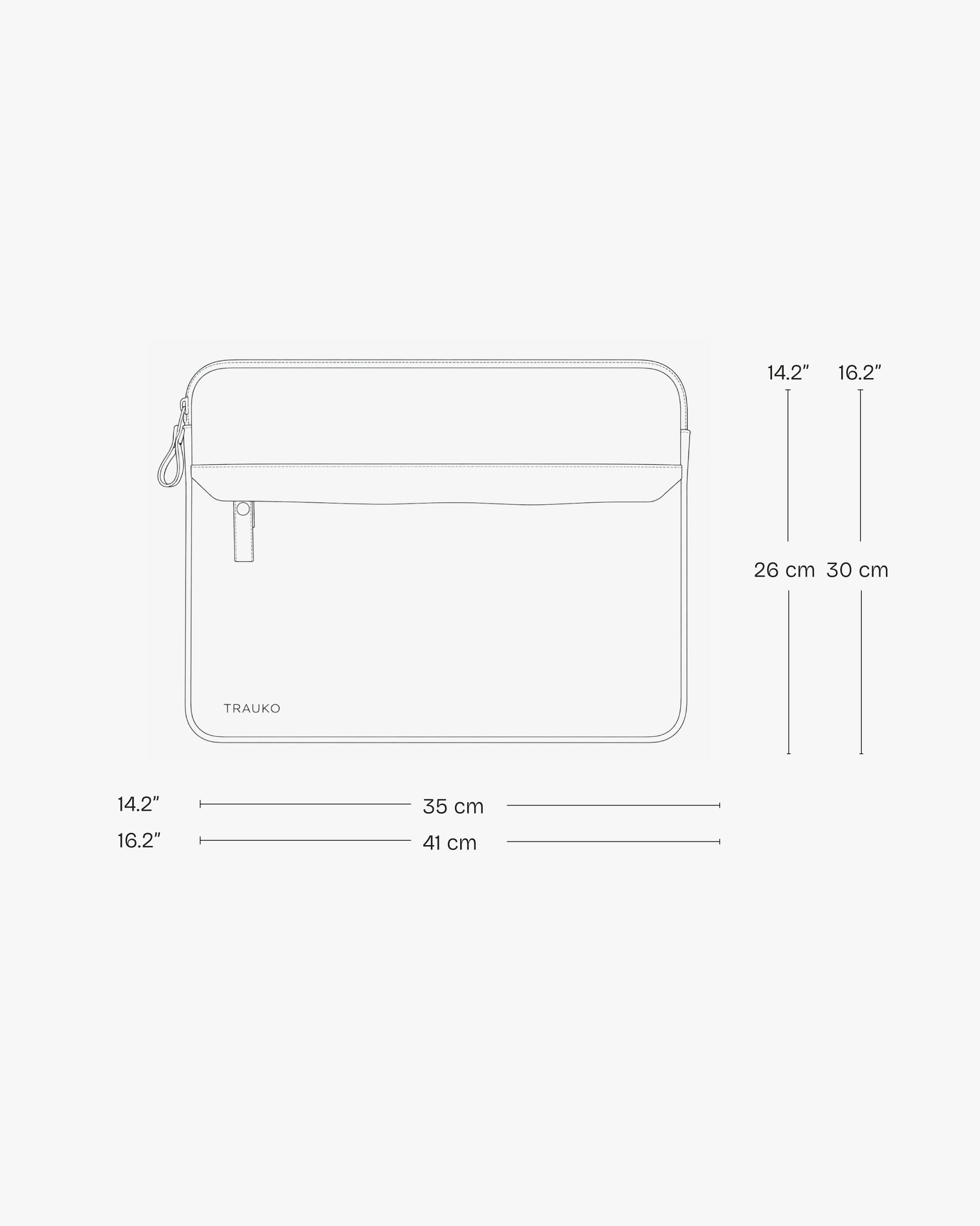 Funda Notebook Zagreb Moca - Trauko