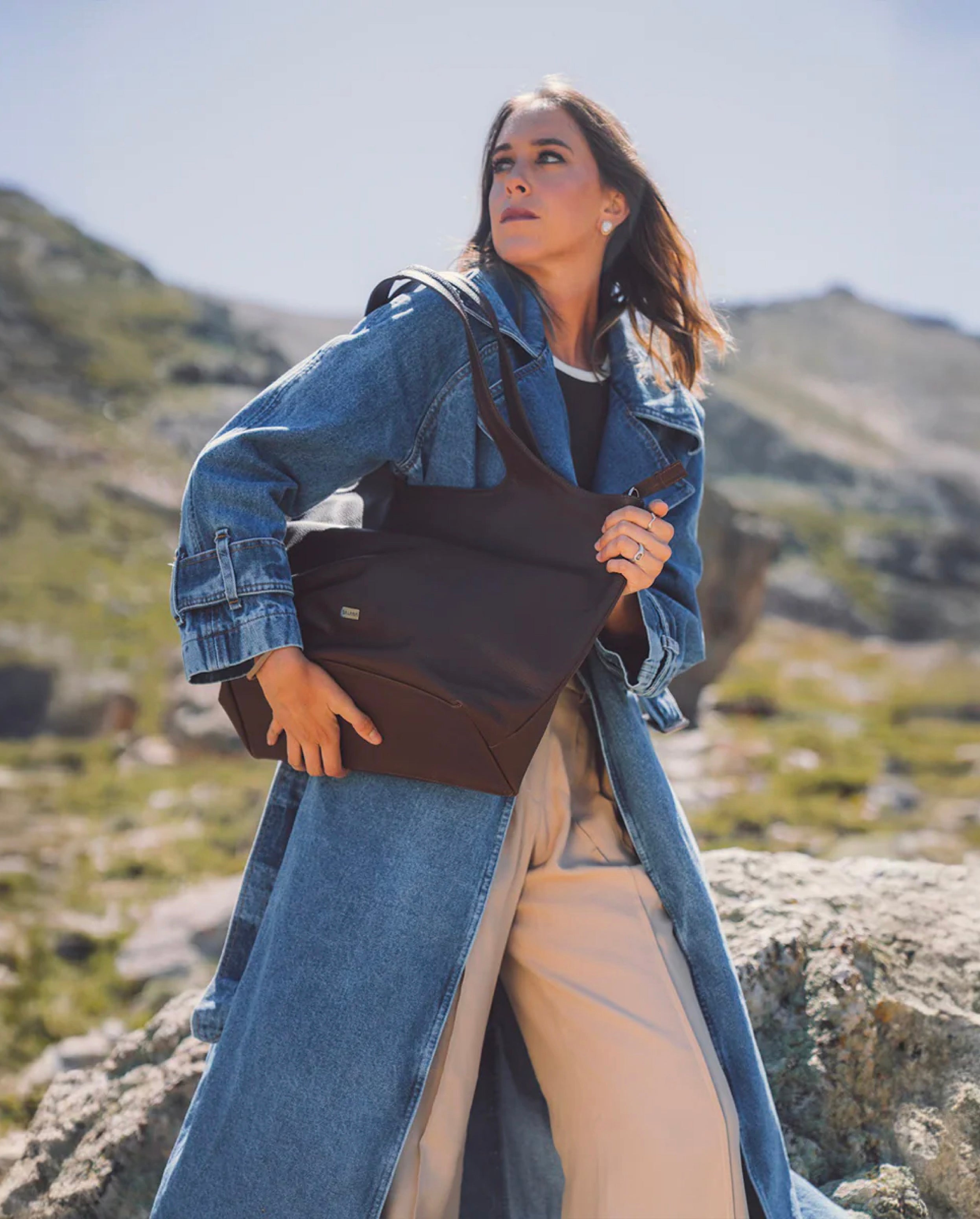 Cartera Malva Castaño - Galana