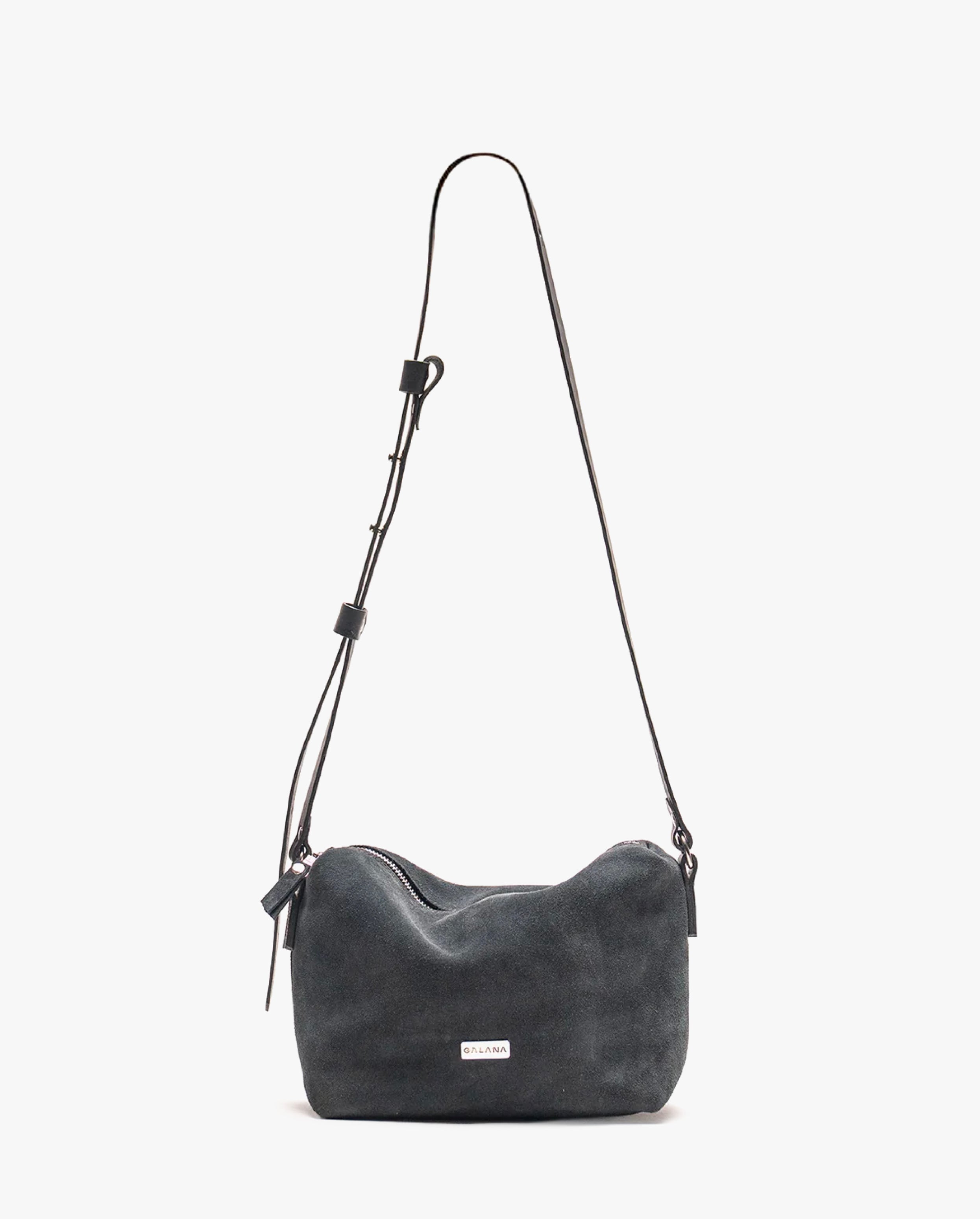 Cartera Peonía S Plomo - Galana