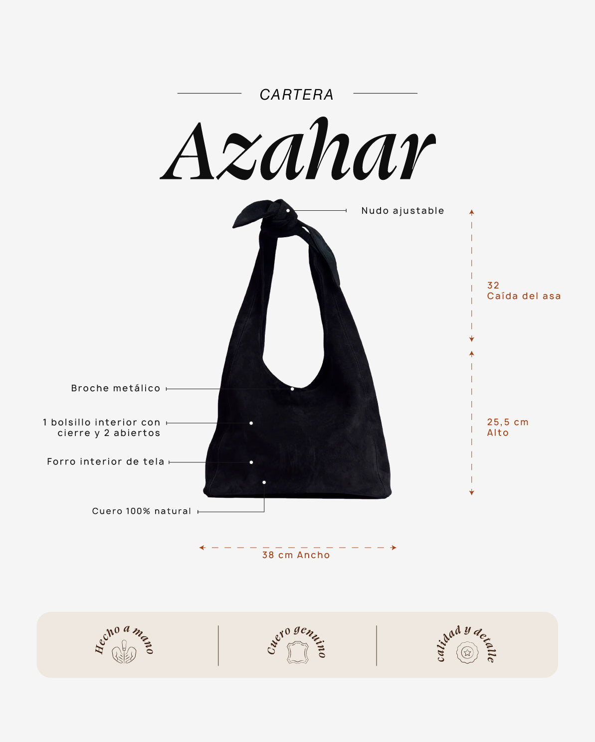 Cartera Azahar Eclipse - Galana