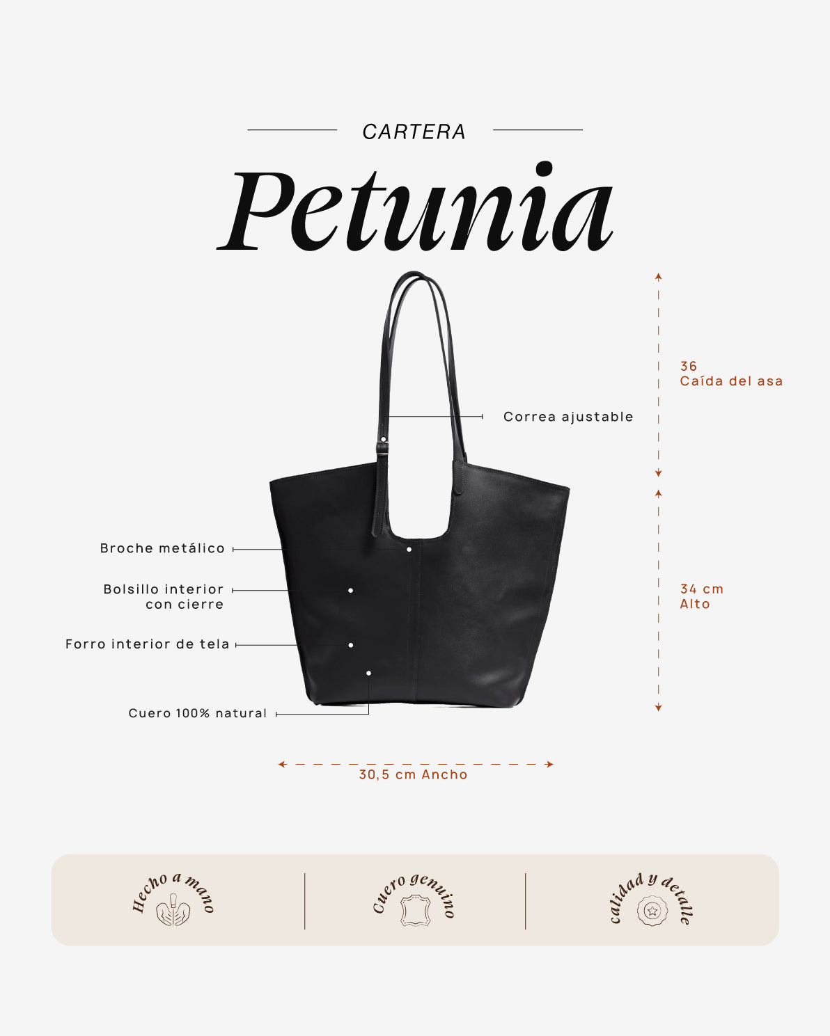 Cartera Petunia Mate - Galana