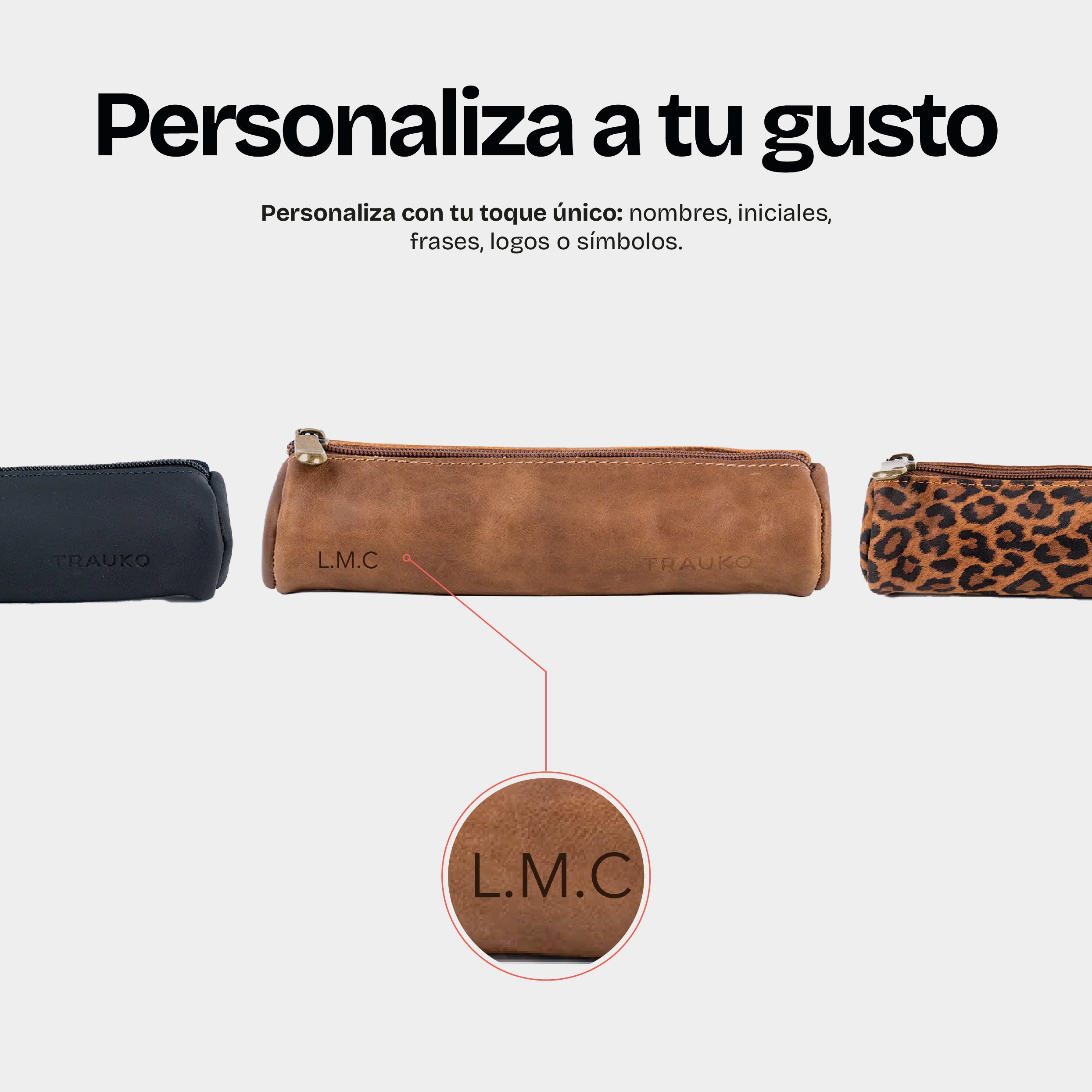 Estuche Kobe Negro - Trauko