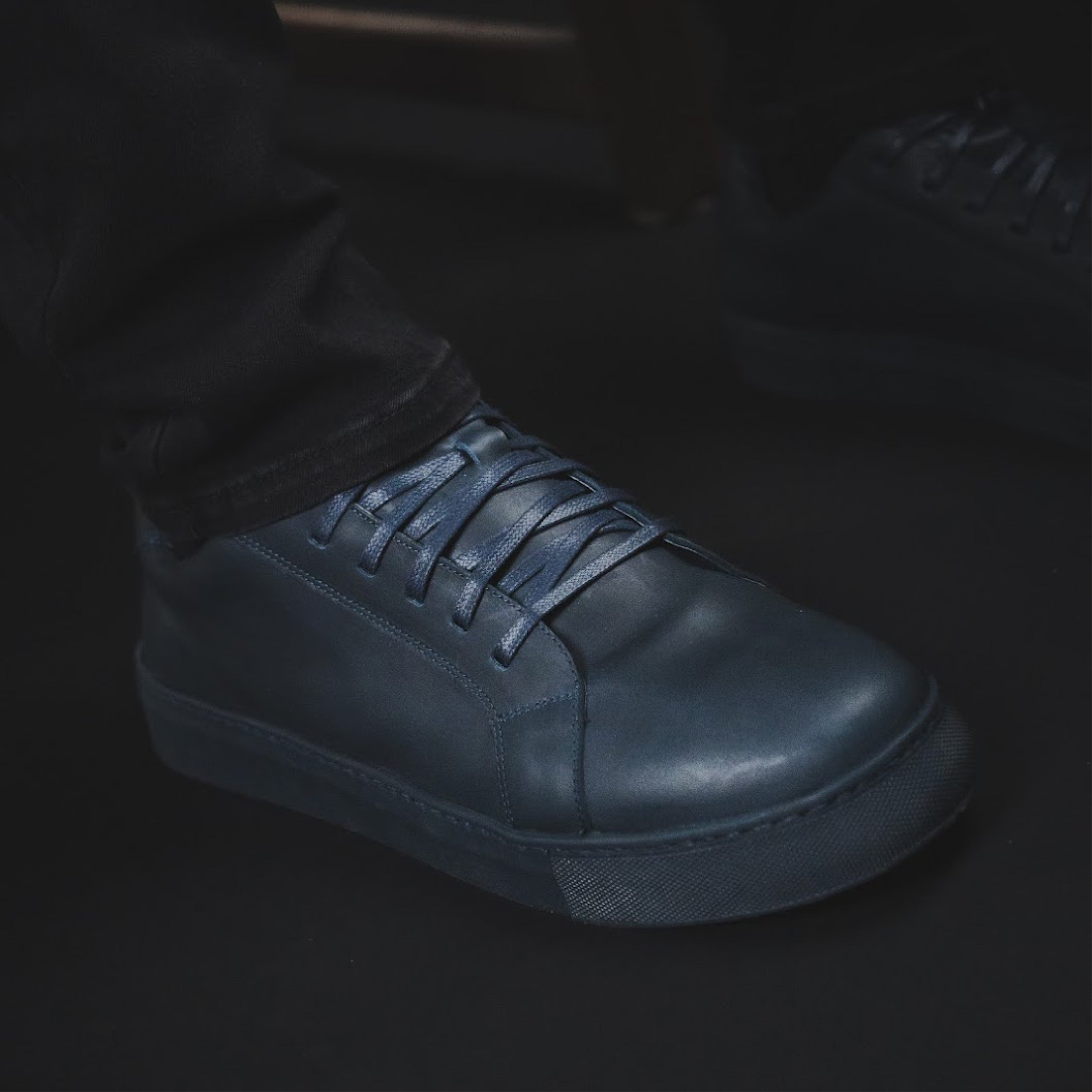 Zapatilla Hombre Montblanc Marino - Trauko