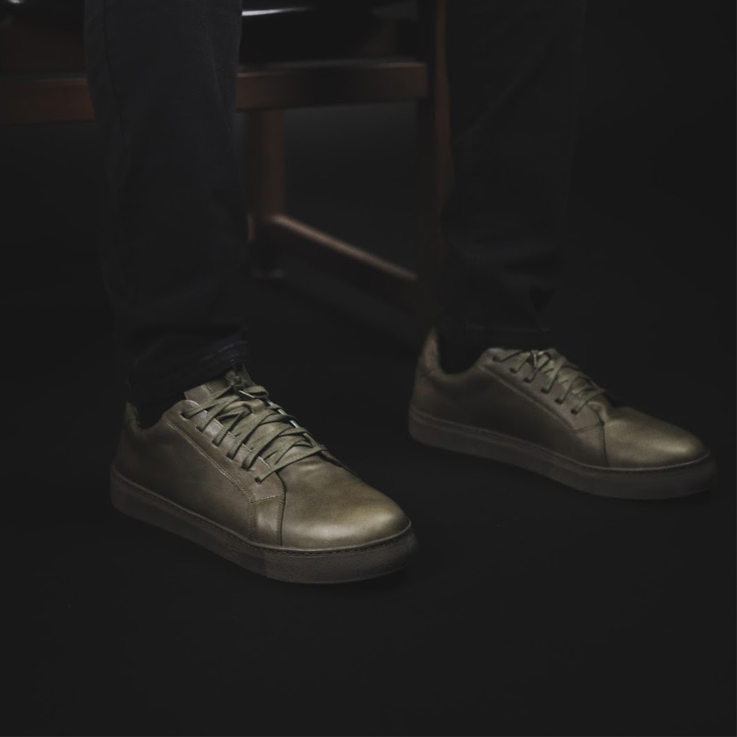 Zapatilla Hombre Montblanc Oliva